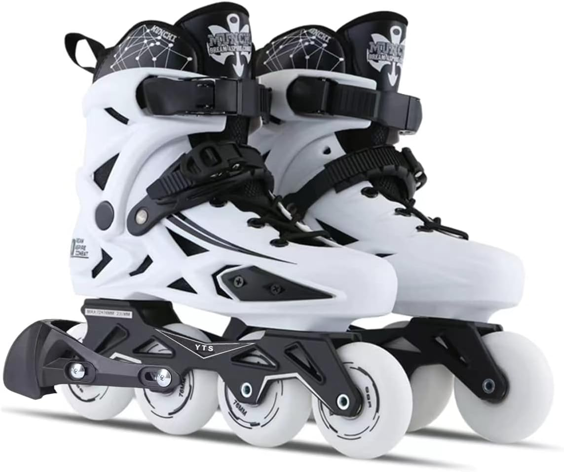 Inline Skates for Women and Men, High Performance Fitness Racing Aggressive Outdoor Inline Speed Skates Unisex