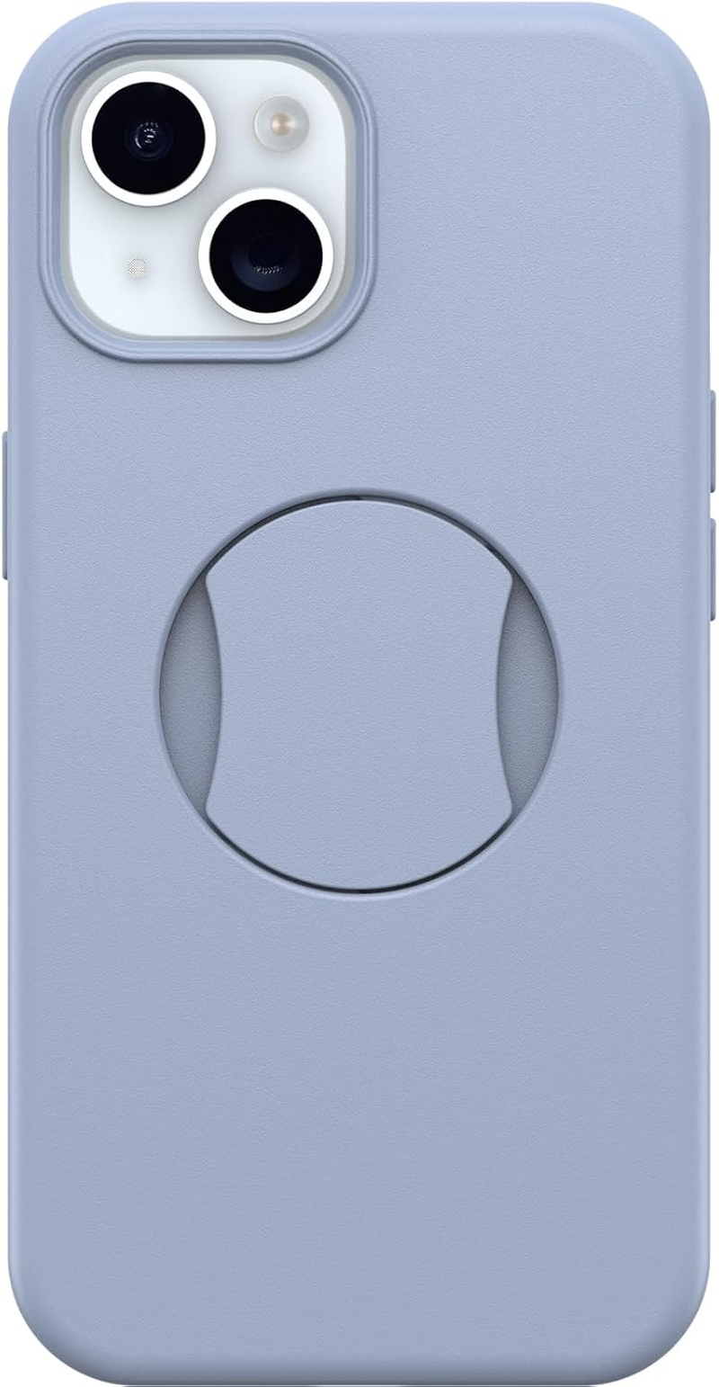 Otterbox Iphone 15, Iphone 14, and Iphone 13 Ottergrip Symmetry Series Case - Black, Built-In Grip, Sleek Case, Snaps to Magsafe, Raised Edges Protect Camera & Screen
