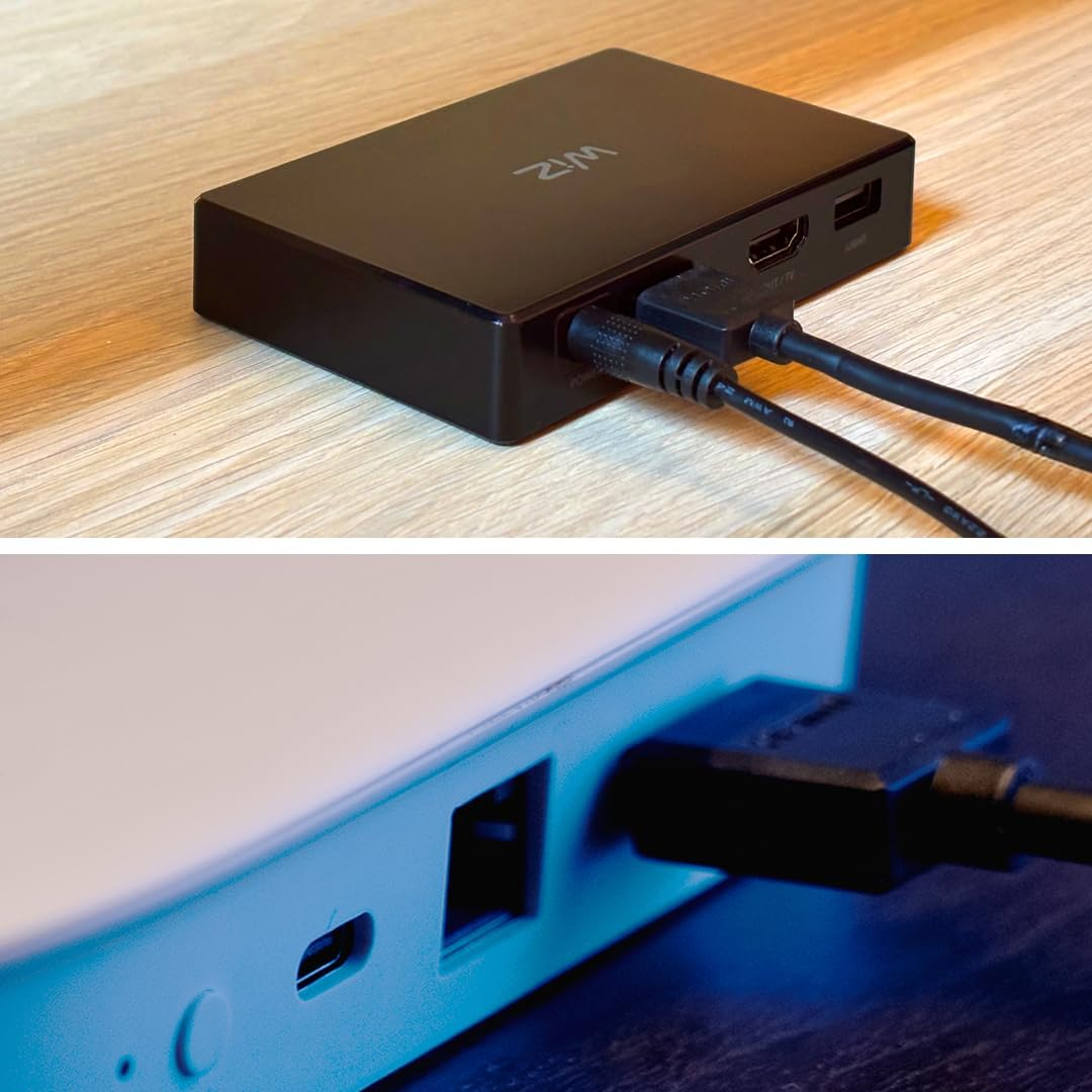 Wiz HDMI Sync Box with TV Lighting, Sync Light with Movies/Games Etc. Supports HDMI 2.0, 4K at 60Hz, RGBIC LED Strip for 75-85-75-Inch, App/Voice Control with Google and Alexa image number 5