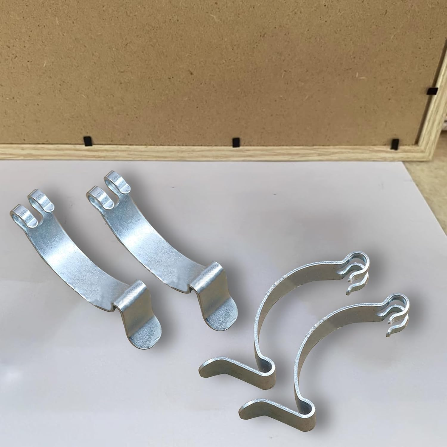 Kuskins 4Pcs Car Air Filter Clips, Metal Carbon Steel Air Cleaner Cover, Clip Housing Box Lid Spring Clip Clamp Car Accessories for Most Car Air Filters image number 1