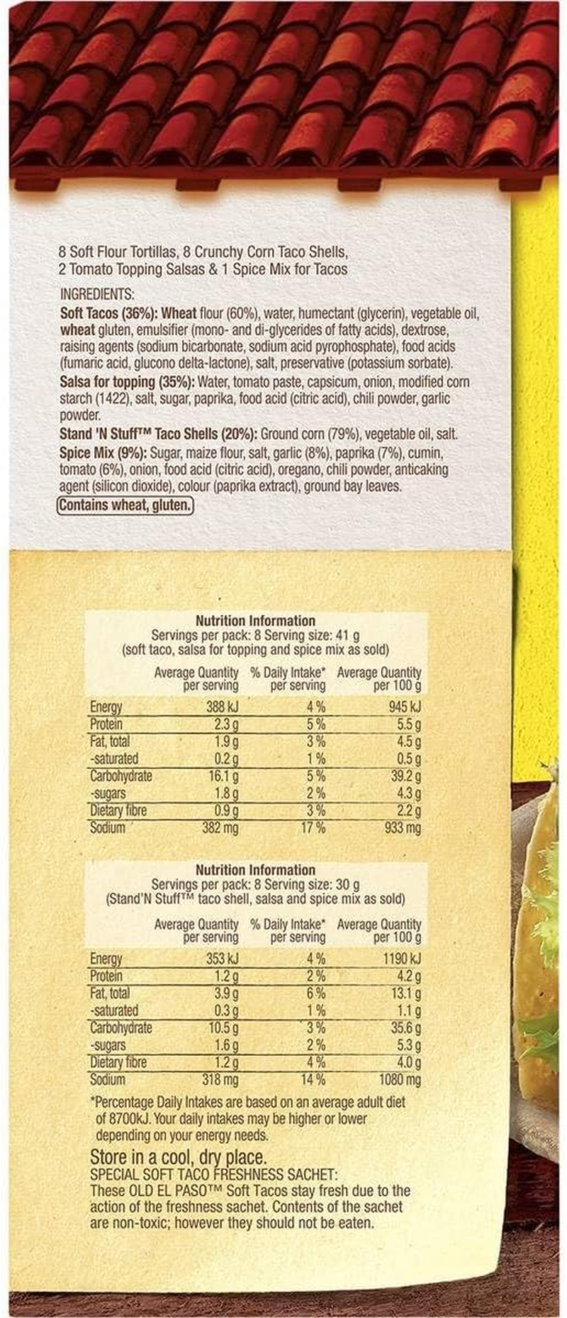 Old El Paso Bulk Hard and Soft Kit 560 G image number 5