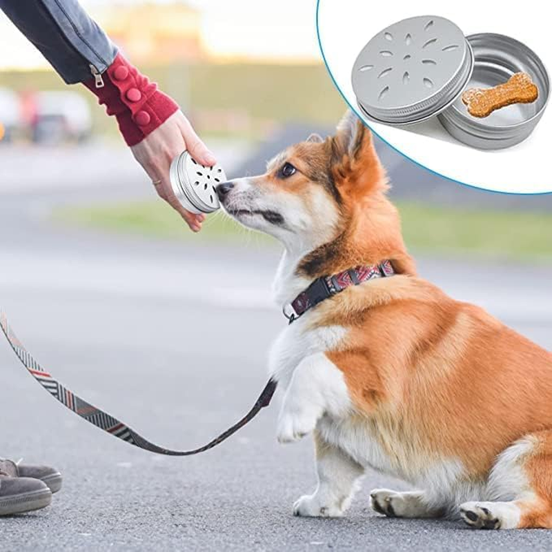 Dog Scent Work Tins Dog Scent Training Kit, 9 Pcs Police Dog Nose Work Containers, Dog Training Dog Nose Work Containers Metal Tins, Dog Scent Work Tins Dog Training Containers,Dog Scent Training Box image number 5