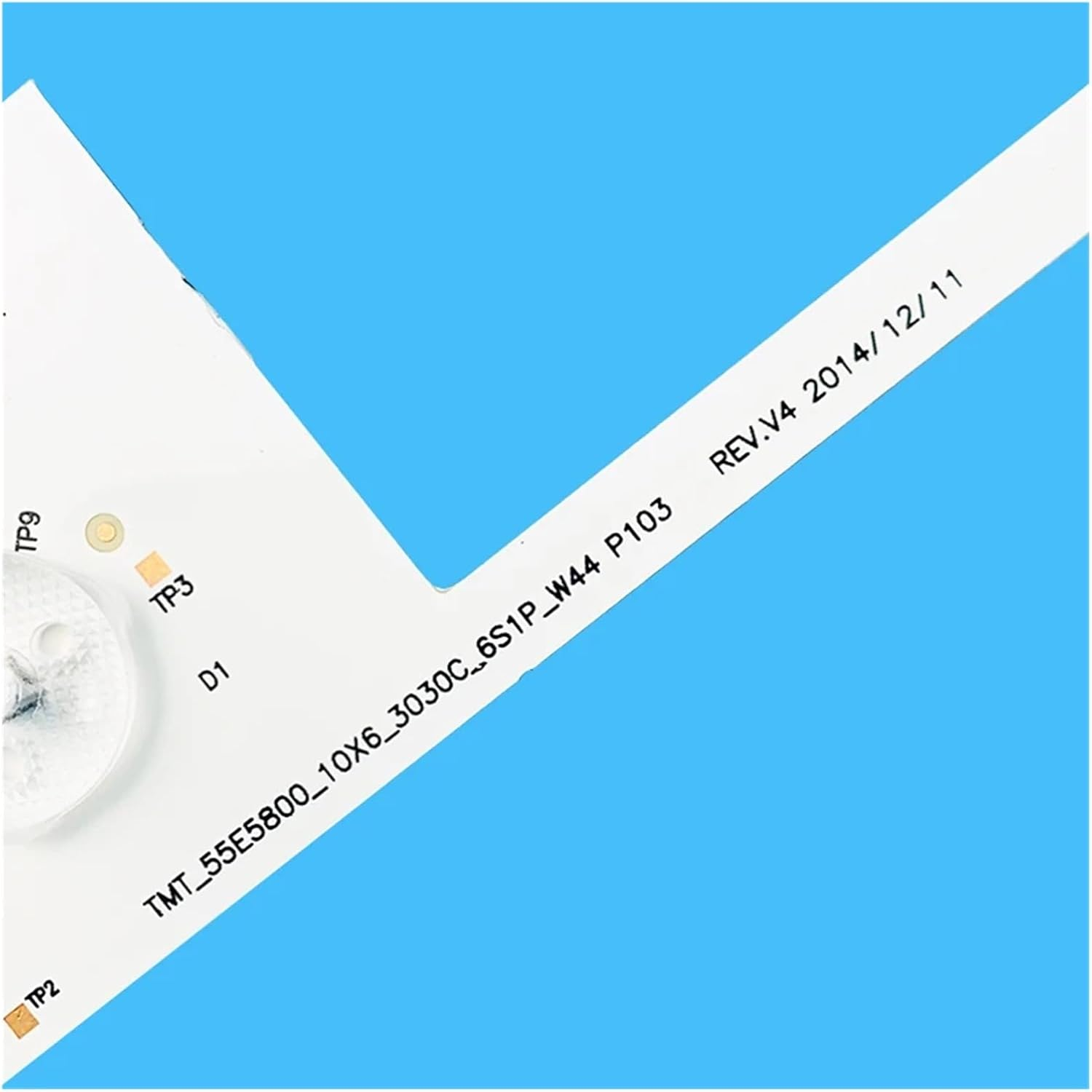 LED Backlight Strip for 55' TV TMT_55E5800_10X6_3030C_6S1P_W44 YHF-4C-LB5506-YH1 55FA3203 55FA3213 D55A561U B55A85 image number 3