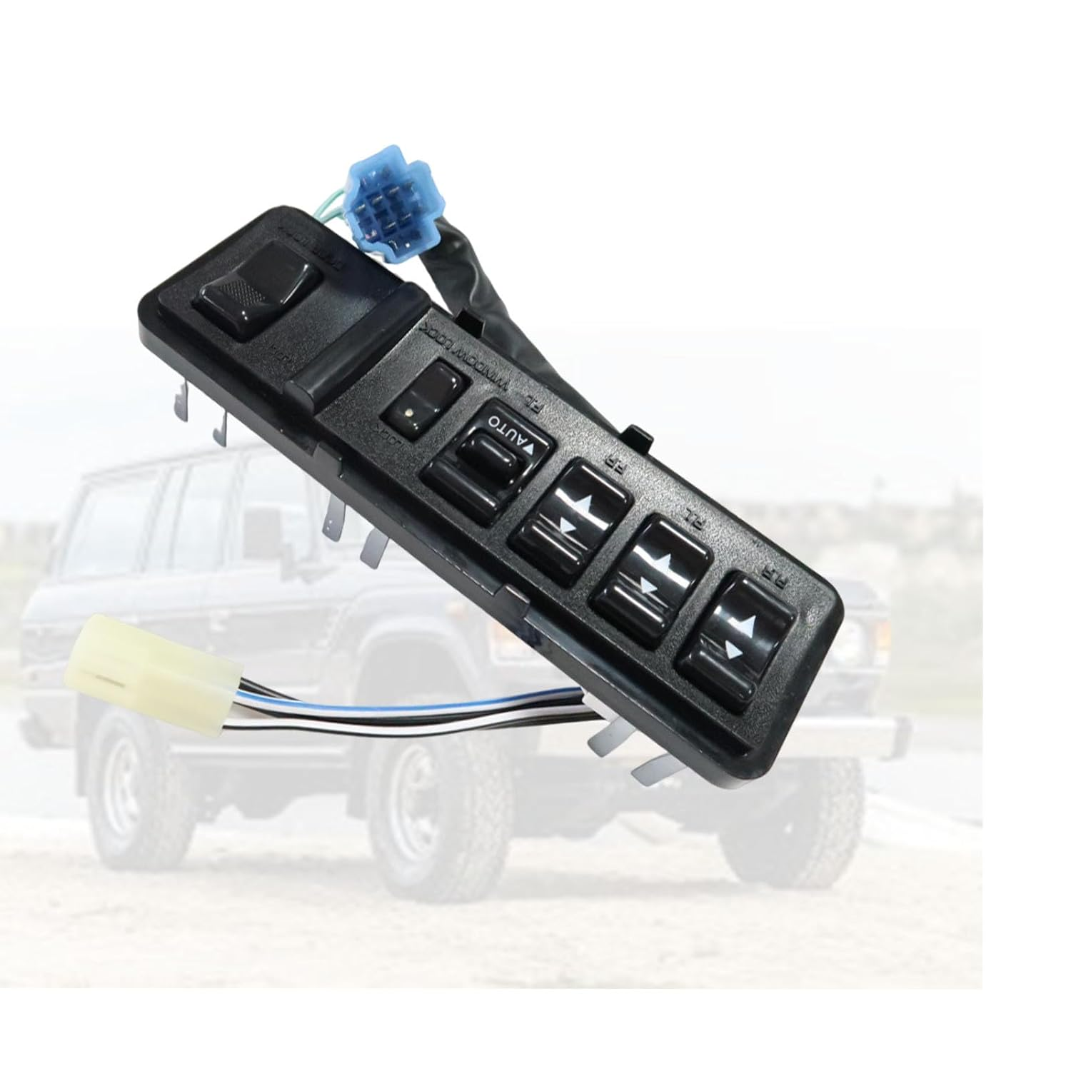 Door Window Master Switch Fit for Toyota Land Cruiser FJ60 FJ62 BJ60 HJ60 1981-1992 Replace#84820-90A08-06 84820-90A08-03 Automotive Replacement Parts image number 1