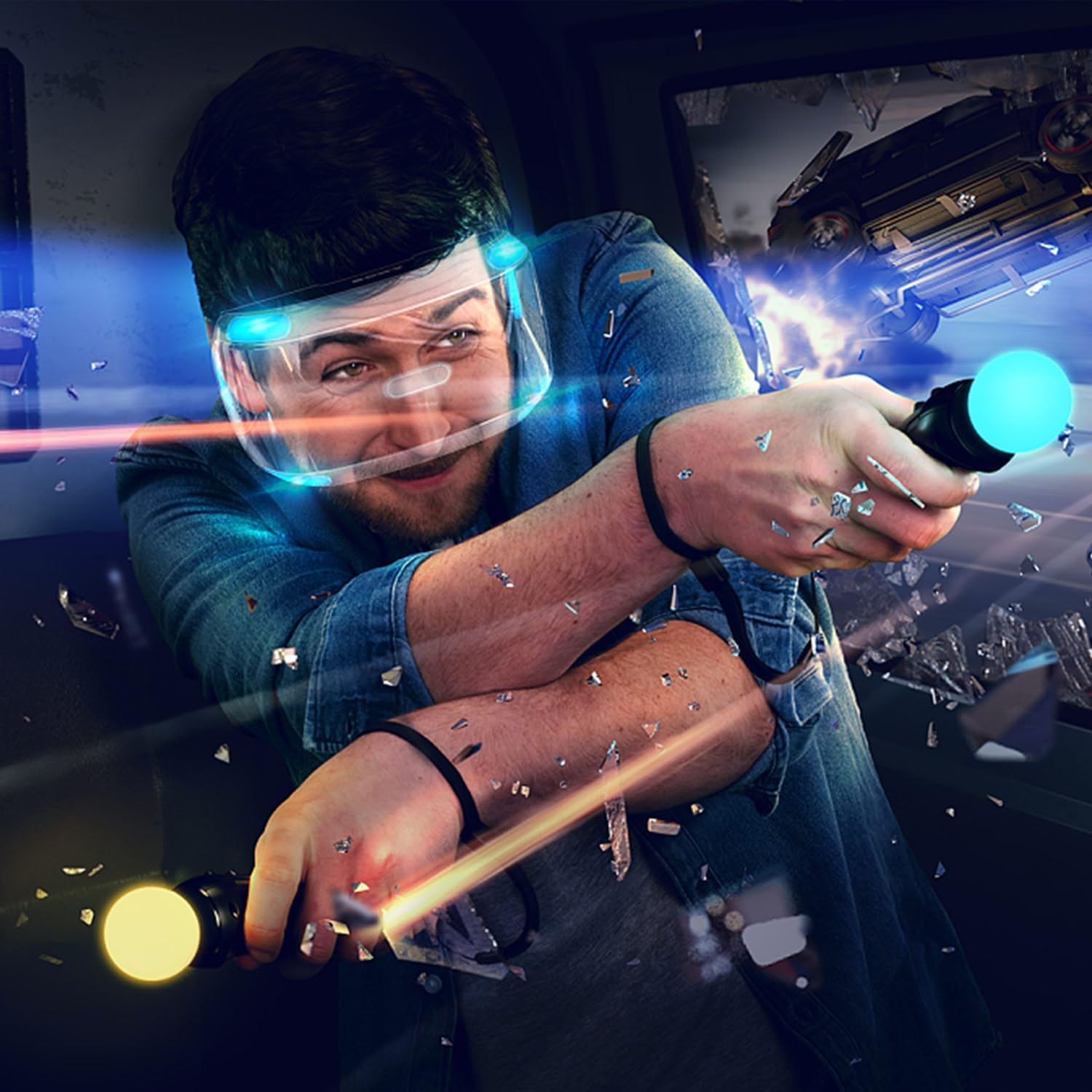 OSTENT 1960Mah Li-Ion Battery Pack Rechargeable Lithium-Ion Replacement for Sony PS4 VR Motion Controller image number 4