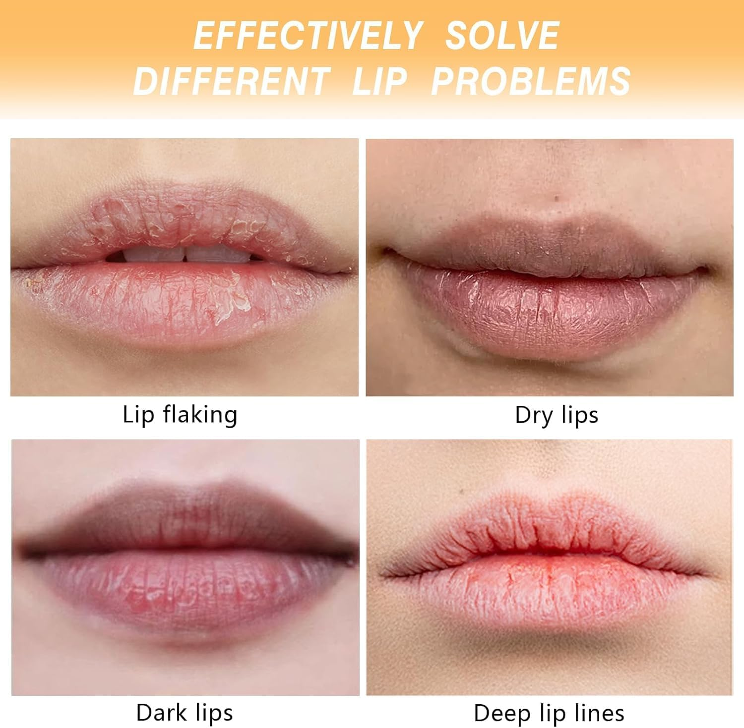 Turmeric Lip Balm,Turmericlip Balm for Dark Lips, Turmeric Moisturizing Lipbalm ,With Turmericroot Oil,Help Fade Lips, Gentle Exfoliating Scrub,Moisturize & Nourish Dry, Cracked, Dull, Reduce Fine Lines Lip image number 1