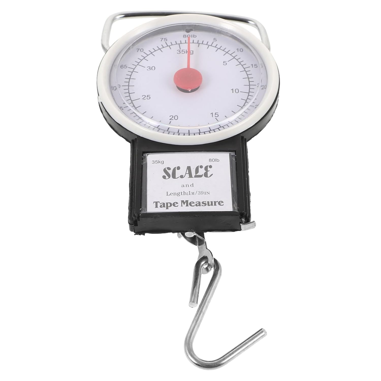 STOBAZA Portable Luggage Scale Spring Scale for Travel Design for Checking Baggage Weight at Home Airport image number 3