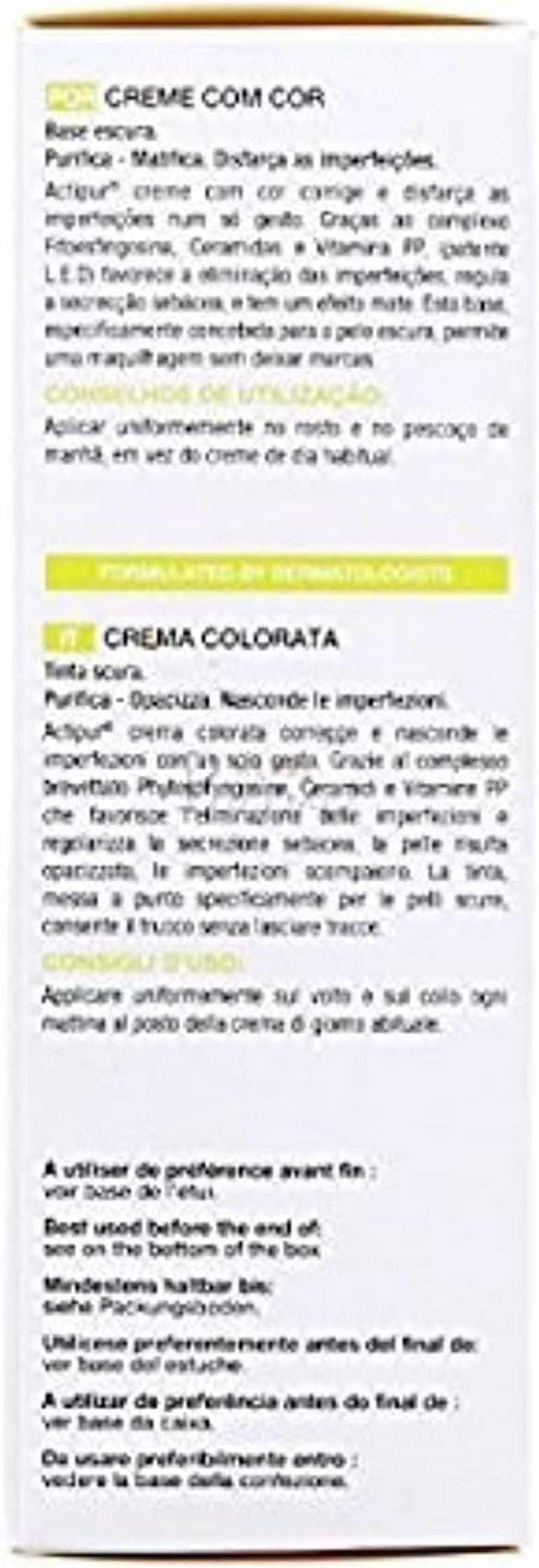NOREVA Actipur BB Cream Gloden 30 Ml image number 2