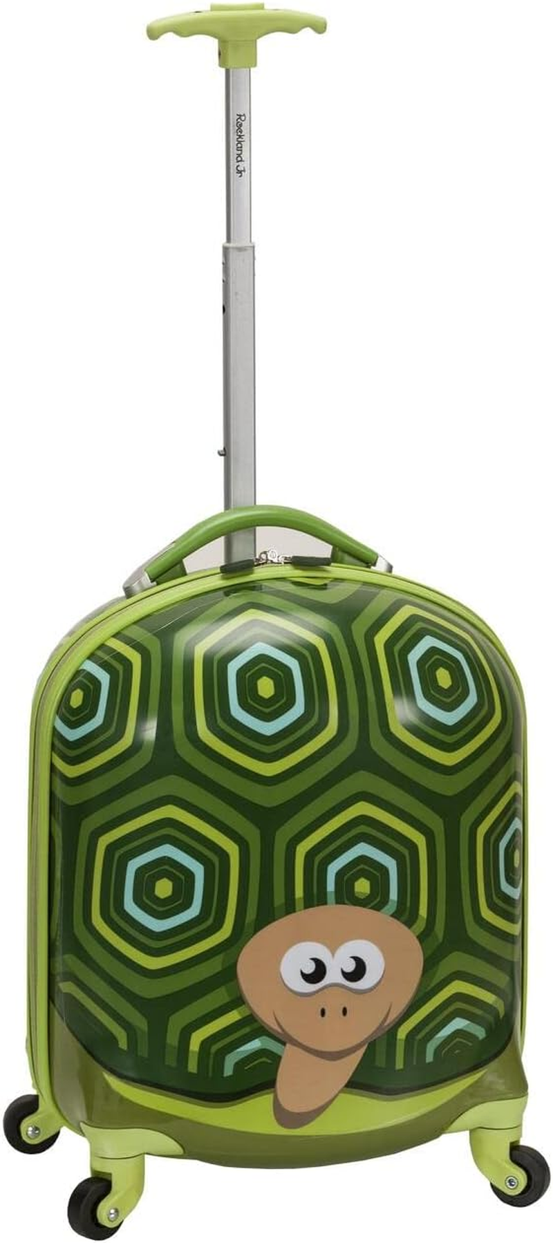 Rockland Kids Jr First Hardside Spinner Luggage, Dinosaur, Carry-On 19-Inch, Rockland Jr. Kids' My First Hardside Spinner Luggage - Frog image number 5