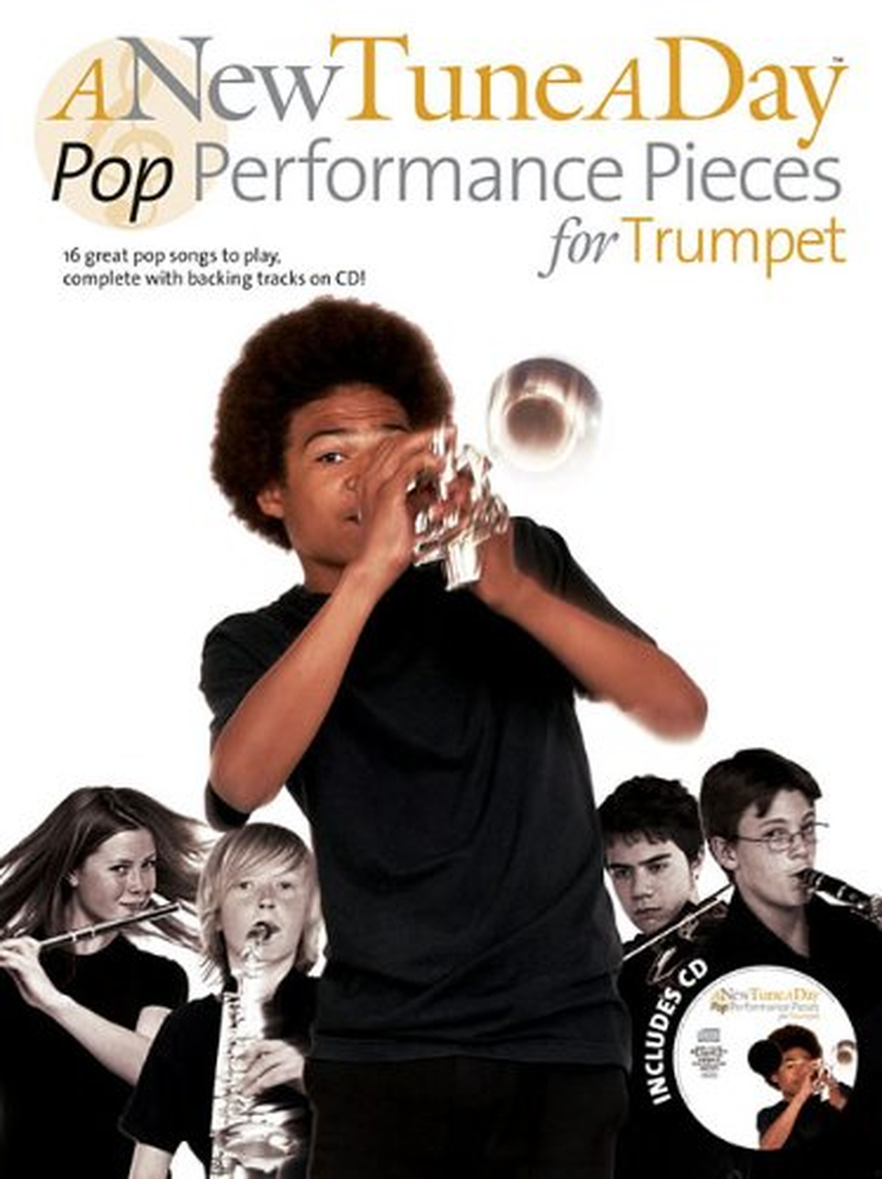 A New Tune a Day Pop Performance Pieces: Trumpet (Book/Cd)