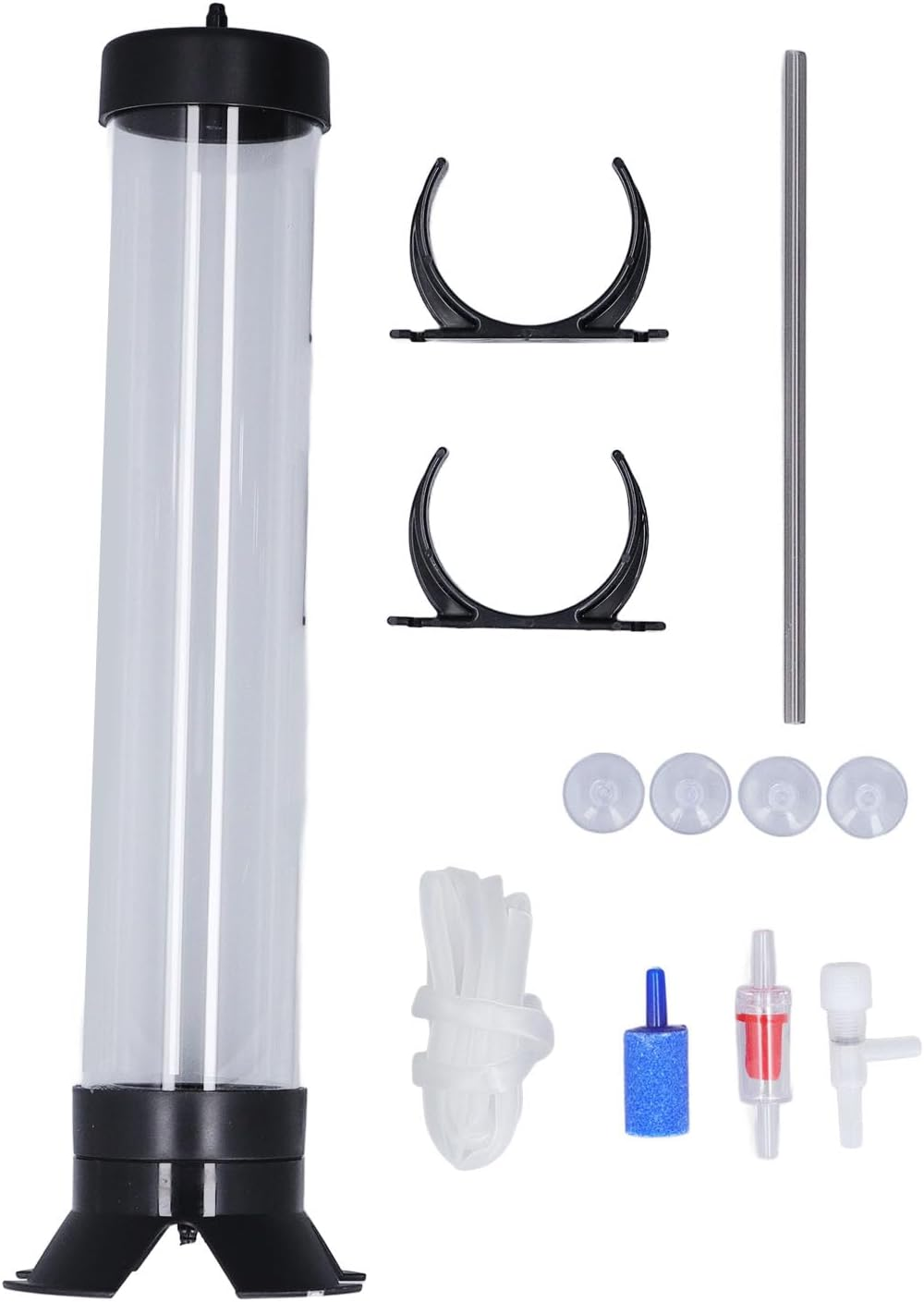 Brine Shrimp Hatchery Kits, Brine Shrimp Eggs Incubator, High Hatchability Shrimp Aquarium Fish Tank Tool with Check Valve, Regulating Valve image number 5