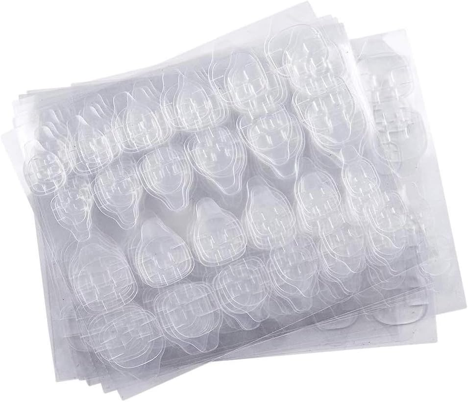 Premium Double-Sided Adhesive Nail Stickers, 24/2400 PCS Clear Press-On Nail Tabs, Strong Glue Tape for False Nails, Easy Application & Removal, Perfect for DIY & Professional Use image number 1
