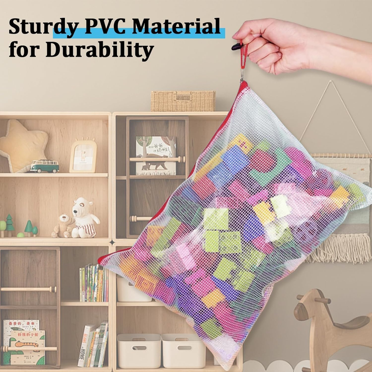 A4 Zipper File Bags, 24PCS Waterproof Plastic Mesh Zipper Pouch Document Bag, Waterproof Zip File Folders Wallets for School Office Travel Home Storage Receipts Storage image number 1