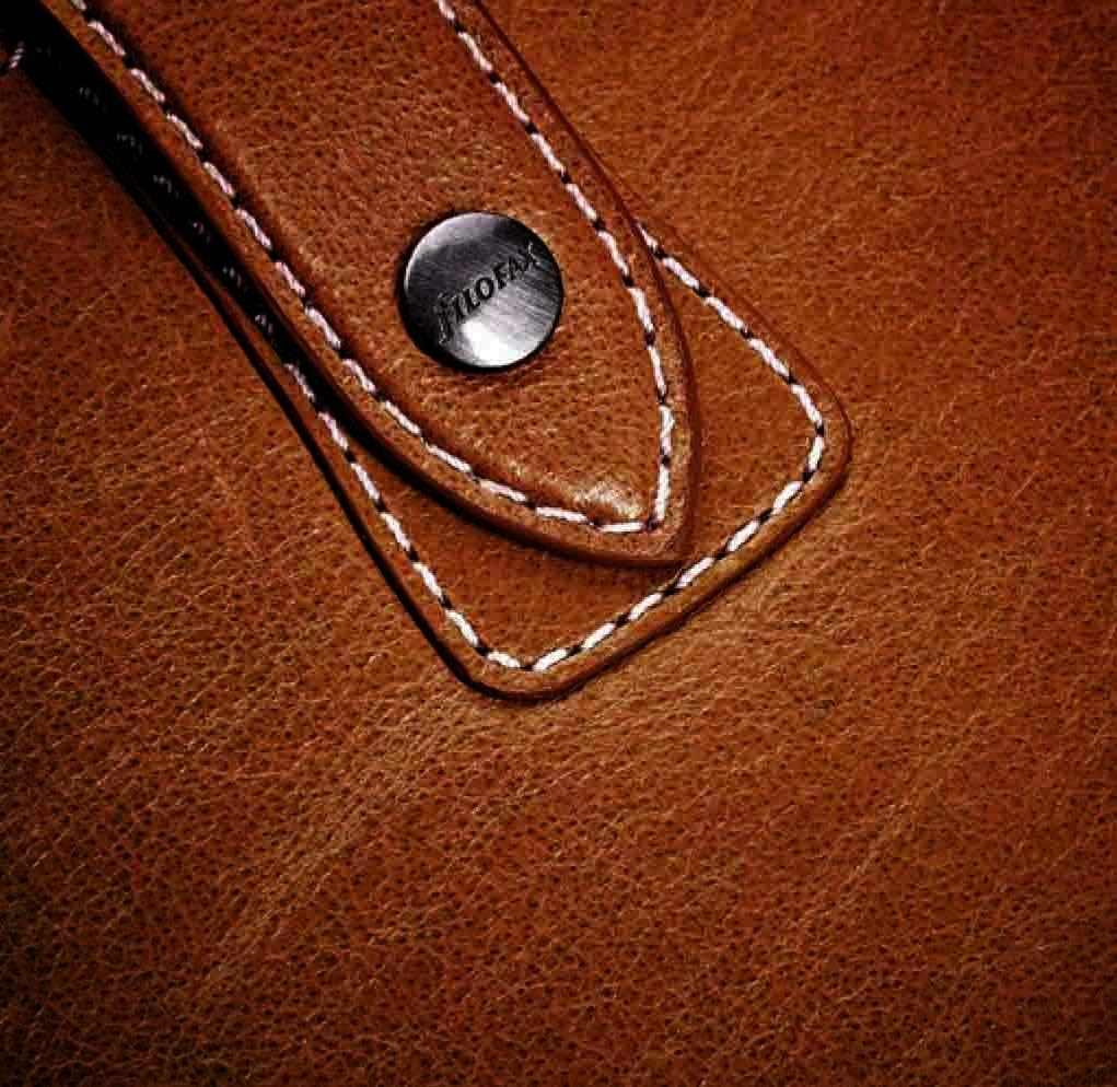 Filofax Malden Personal Leather Organiser Ochre
