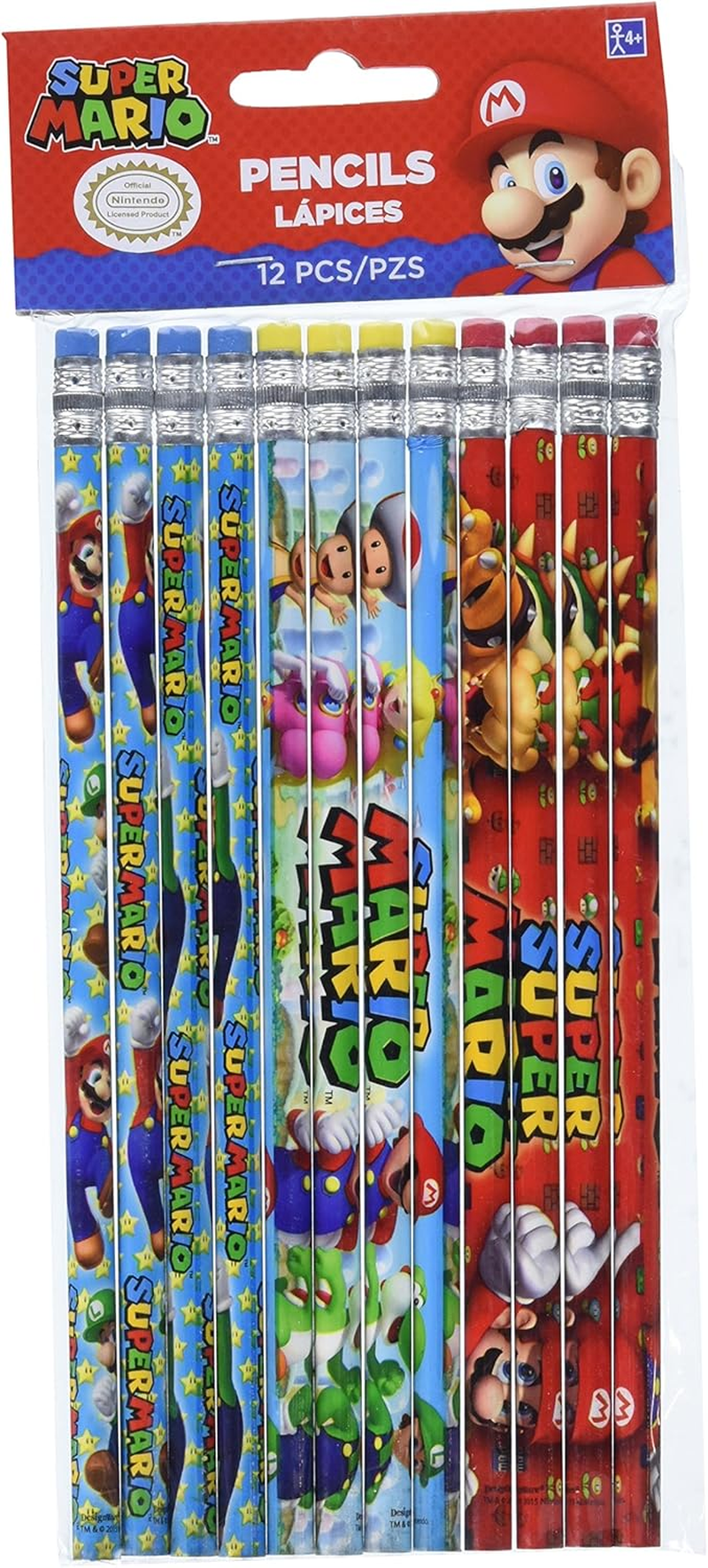 Amscan Super Mario Brothers Party Favour Pencil