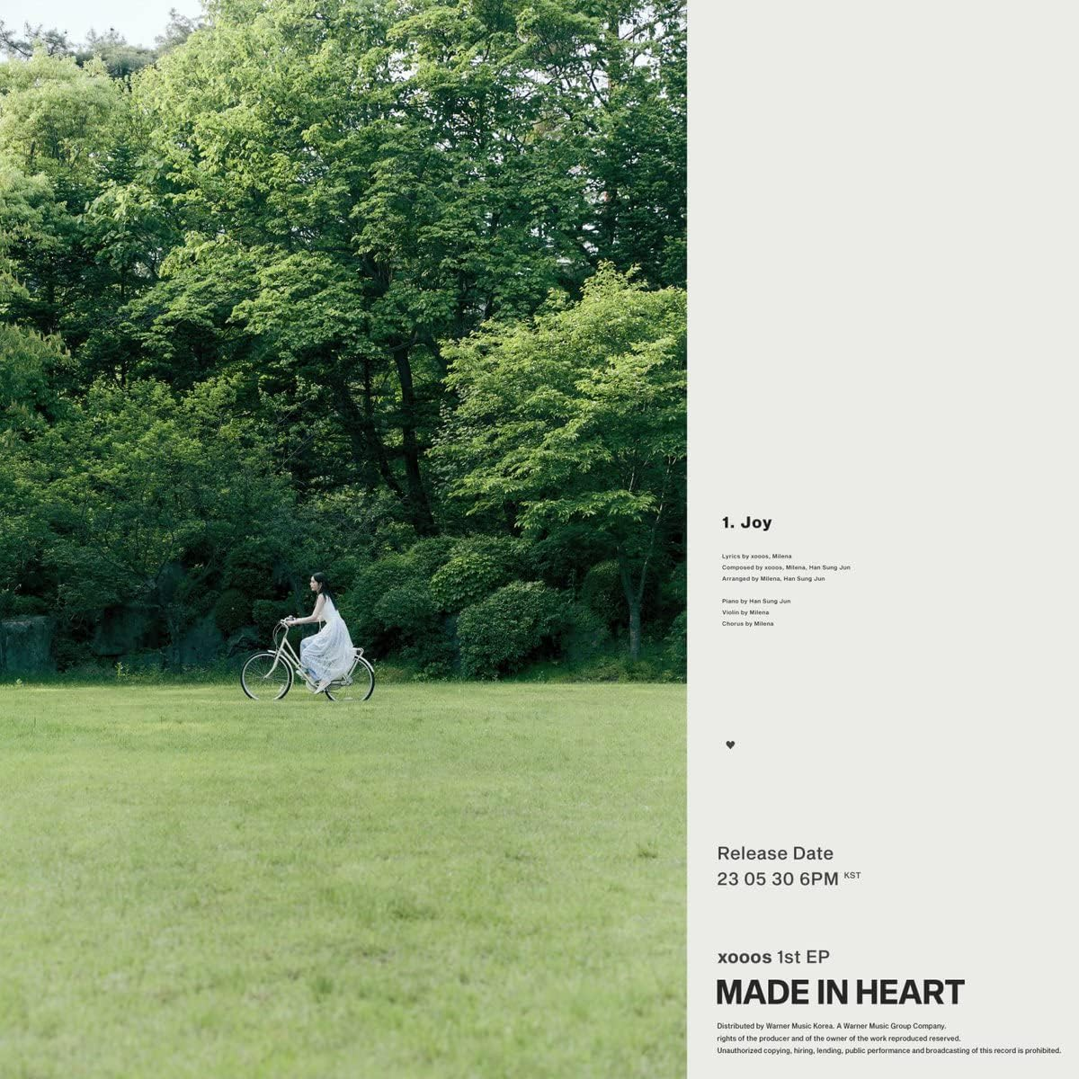 Xooos Made in Heart EP Album Cd+Photobook+Tracking Sealed image number 1