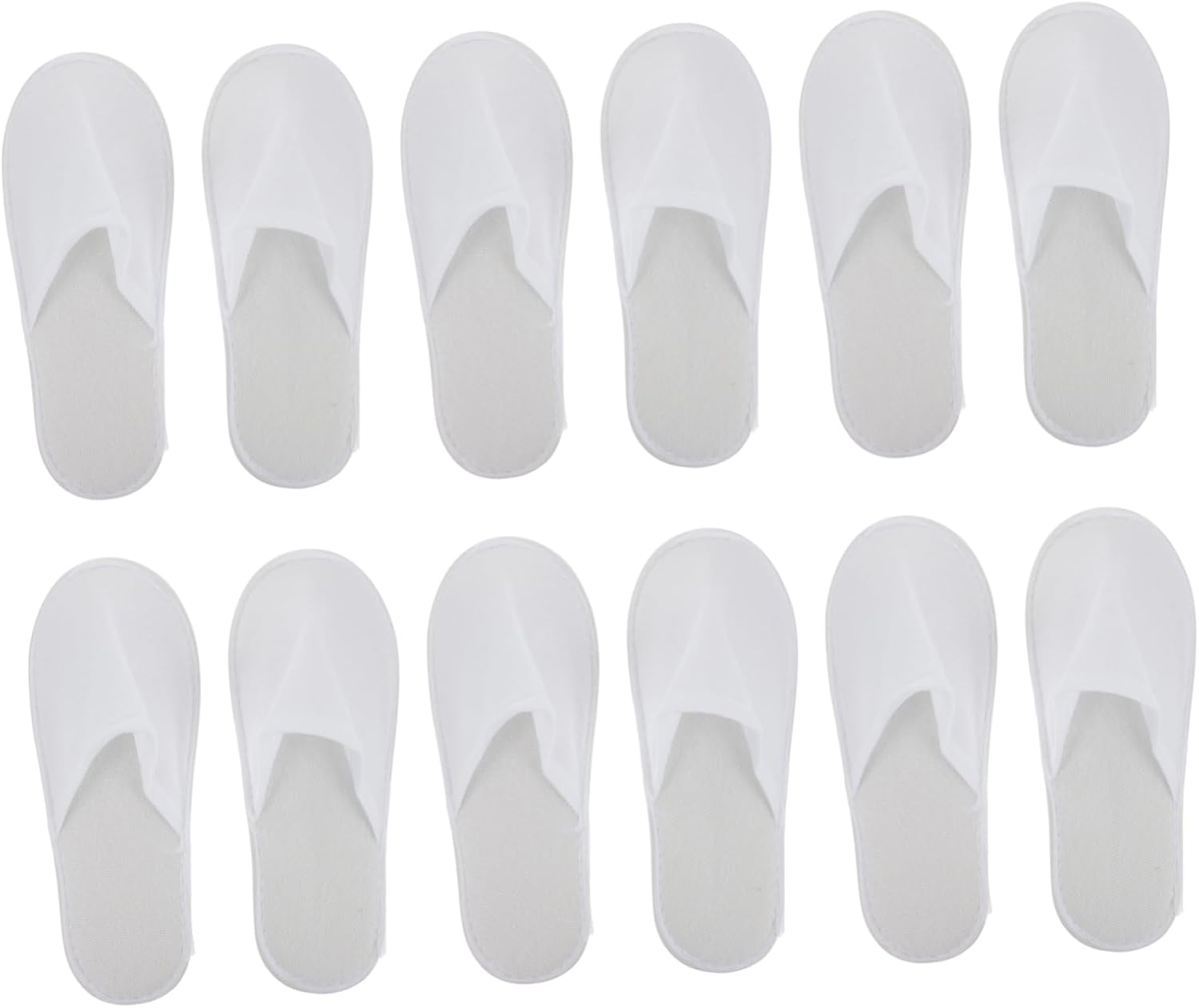 BESTYASH 20Pairs Disposable Casual Slippers for Living Indoor Home Slippers Women Men Brushed Cloth Material Hotel Guest Shoes