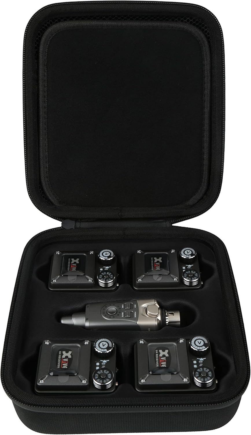 XVIVE Travel CASE - U4R4 in Ear Monitor Wireless System image number 5