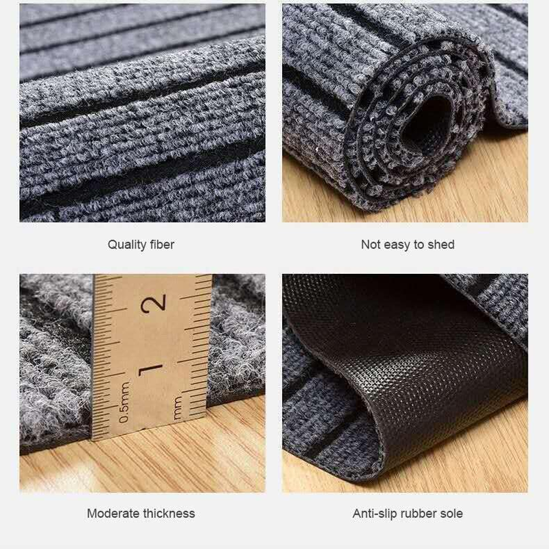 Leona Co Kitchen Mats 1 PCS, Cushioned anti Fatigue Kitchen Mat for Floor, Non Slip Kitchen Rug, Comfort Mat for Kitchen Sink Office Laundry (50X150Cm) image number 5