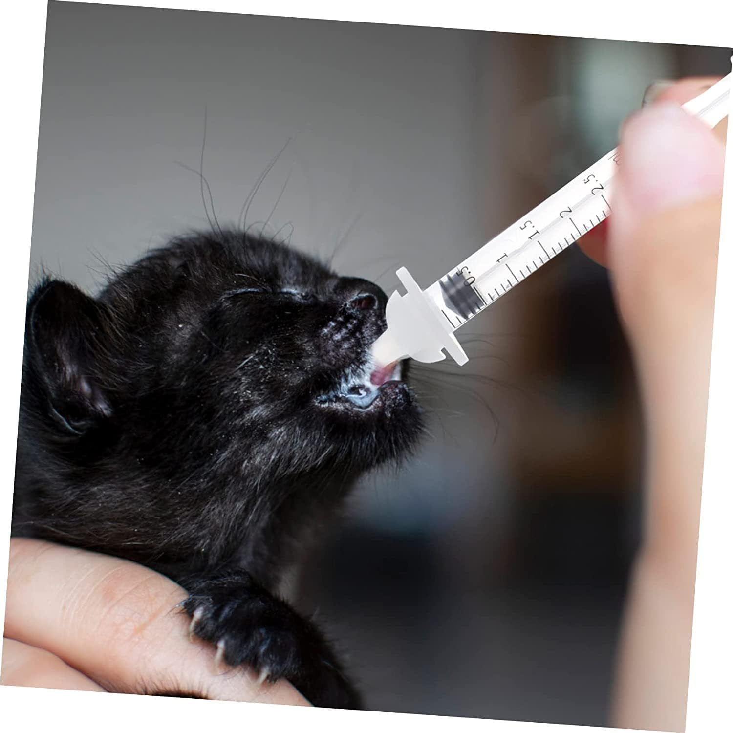 Newborn Pet Nursing Bottles Set with 5 Pacifiers, Pet Feeding Artificial Bottles Kit, Pet Pill Tablet Feeders Tools Suitable for Newborn Puppies, Kittens, Rabbits, Squirrels and Other Small Animals image number 6