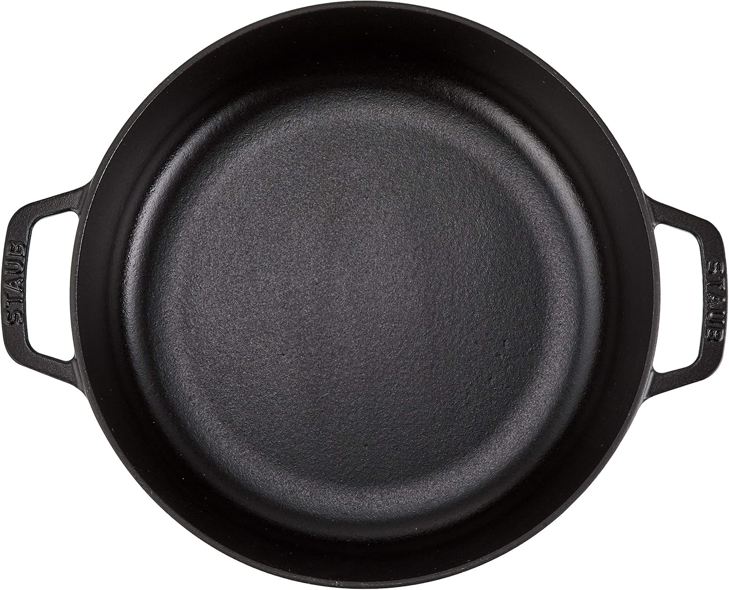 Staub Braiser 40506-542 Saute Pan, Black, 10.2 Inches (26 Cm), Large, Both Handed, Cast Enameled Pot, Sukiyaki, Induction Compatible image number 4