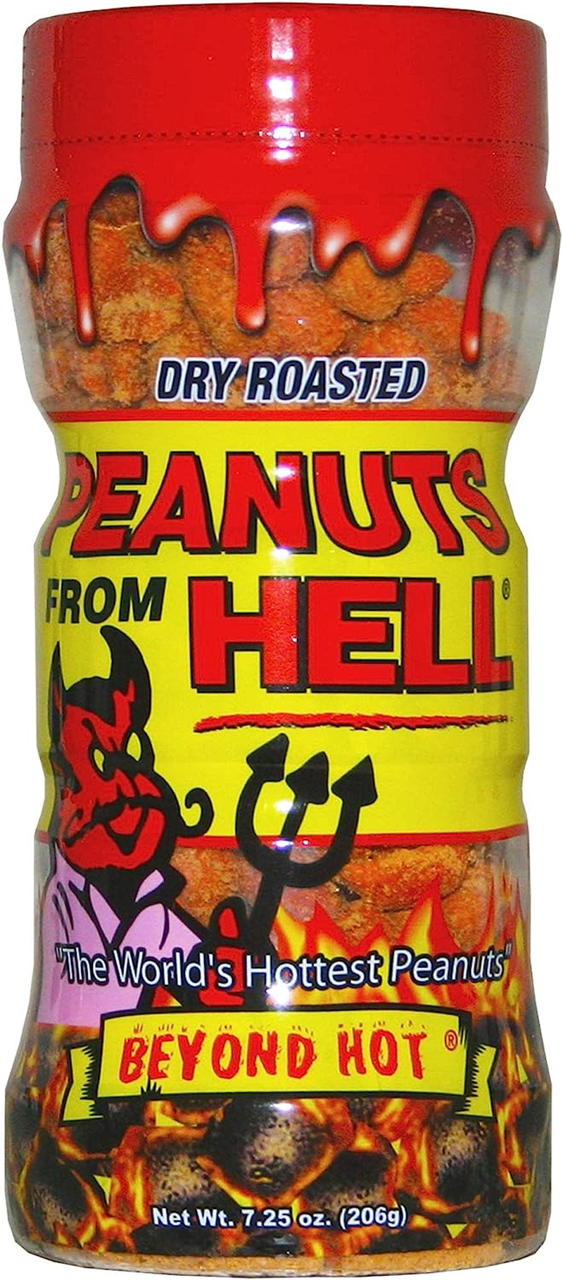 Peanuts from Hell - Habanero Pepper Spicy Hot Peanuts &ndash; 206G - Ultimate Spicy Gourmet Gift Peanuts - Try If You Dare! image number 6