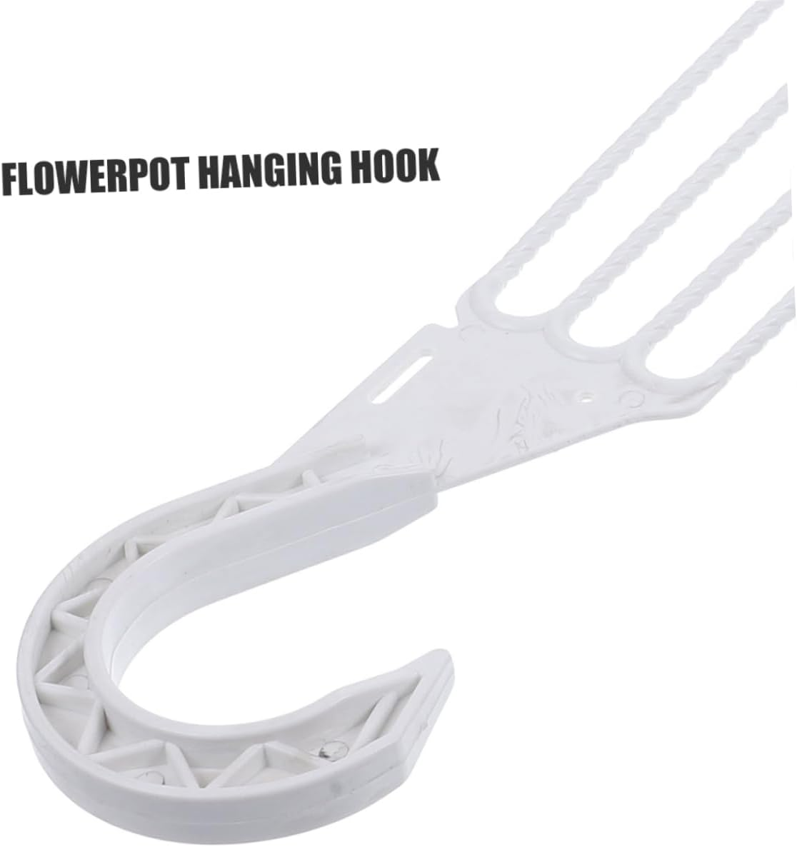 Kisangel 10Pcs Hanging Basket Hooks Resin Plant Pot Hangers for outside Plants Sturdy and Portable Hanging Flowerpot Hooks for Garden Pots and Gardening Supplies image number 5