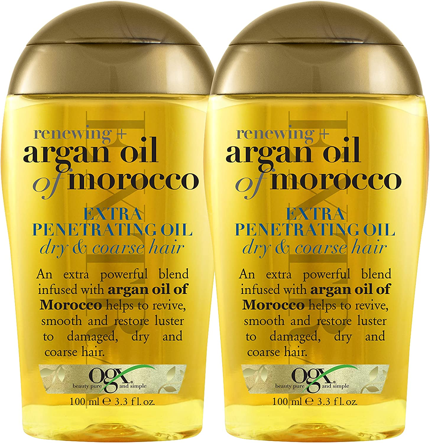 OGX Argan Oil of Morocco Extra Strength Penetrating Oil, 100Ml (Pack of 1) image number 1