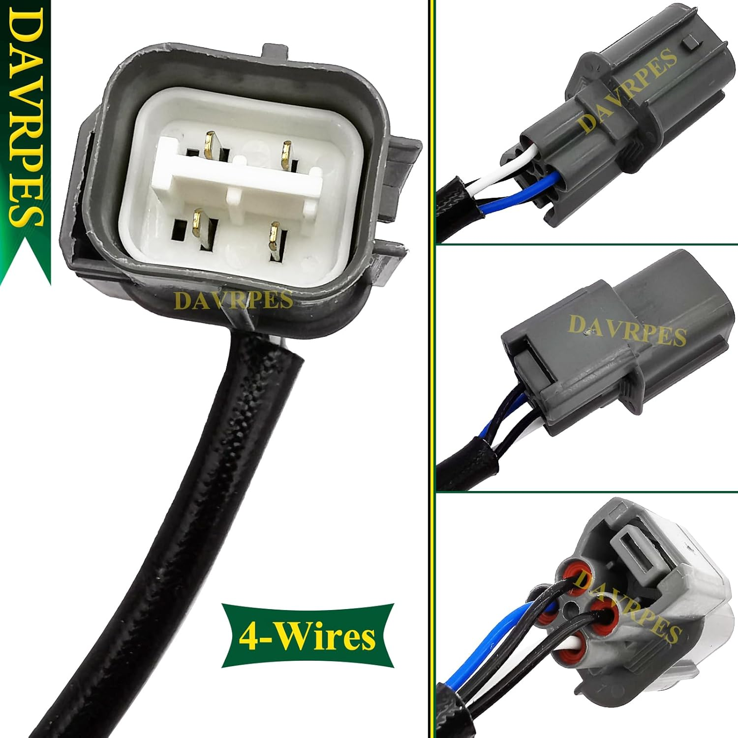 DAVRPES 36531-PND-A01 Oxygen Sensor O2 Sensor Pre-Cat Sensor for 2004-2007 Honda Integra 2.0L 4Cyl, for 2001-2006 Honda CR-V 2.4L 4Cyl Replace#36531Pnda01｜192400-1070｜1924001070 image number 5