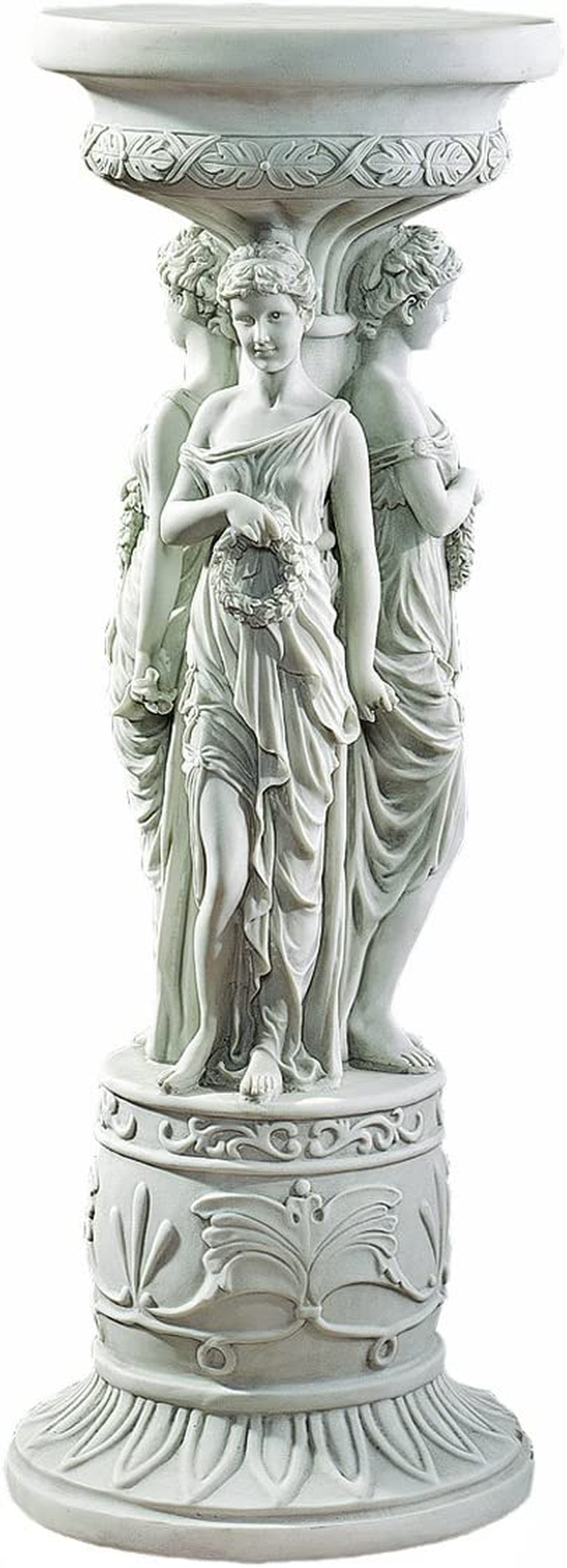 Chatsworth Manor Neoclassical Pedestal Plant Stand image number 4