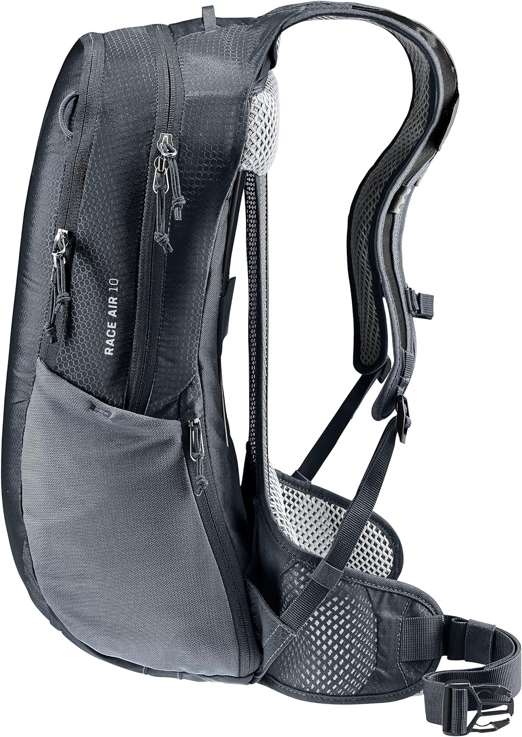 Deuter Race Air 14+3 Fahrradrucksack - Citrus-Graphite image number 3