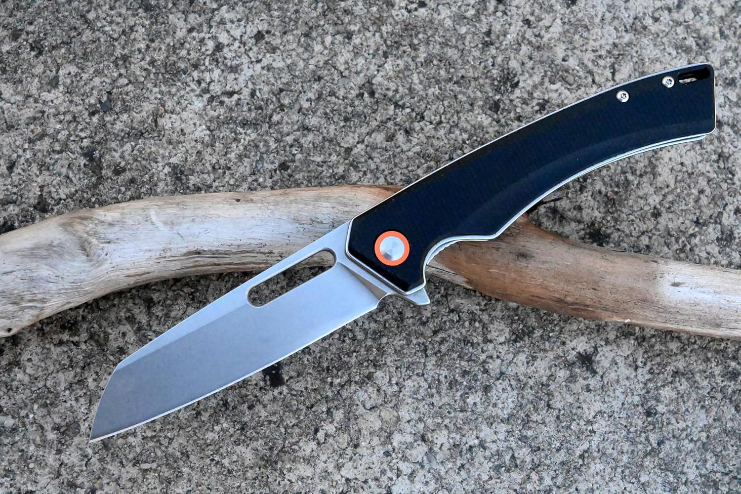 EDC Pocket Knife-Pocket Knife-Micarta Handle-D2 Steel-Folding Knife for Edc-Everyday Carry Knife for Men and Women-Indoor/Outdoor Gift image number 1