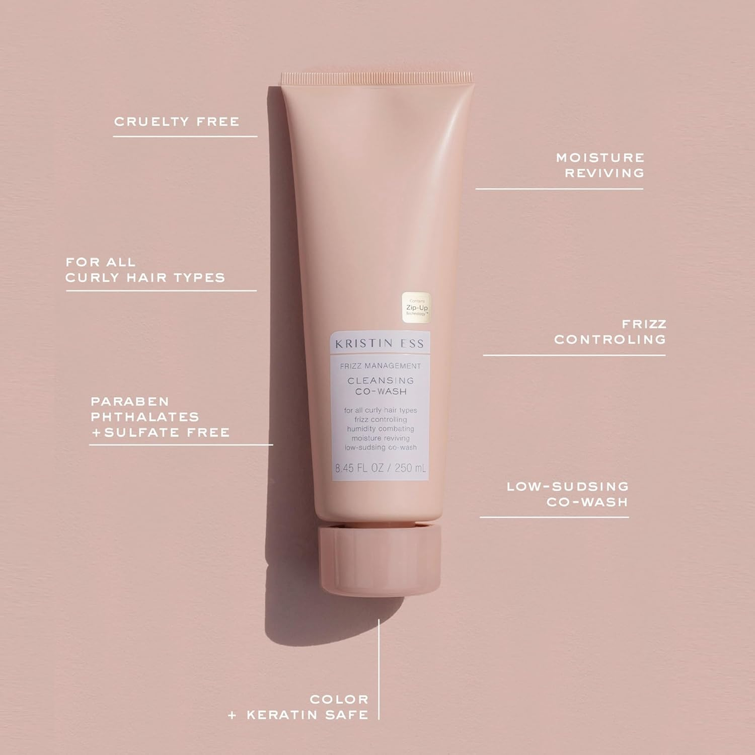 Kristin Ess Frizz Management Cleansing Conditioner, 250 Ml image number 5