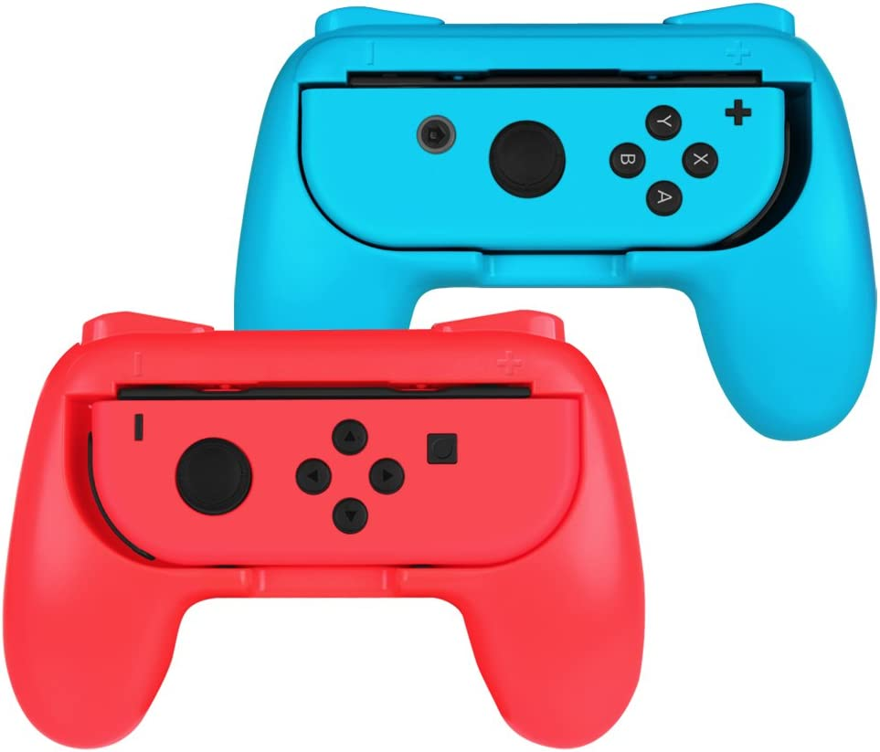 Fintie Grip for Nintendo Switch Joy-Con, [Ergonomic Design] Wear-Resistant Comfort Game Controller Handle Kit for Nintendo Switch Joy Con (2-Pack) image number 4