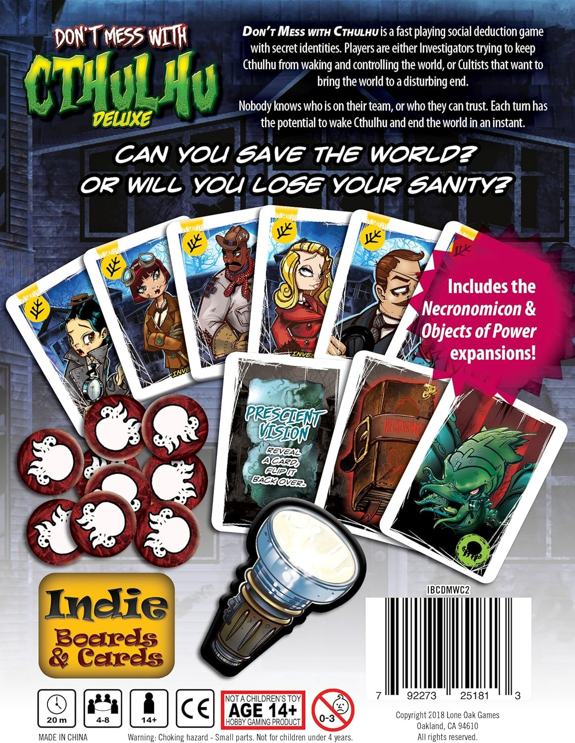 Indie Board and Card Don'T Mess with Cthulhu Deluxe