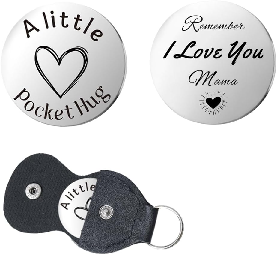 Aunt Mom Grandma Mothers Day Gifts for Women Wife Dad Grandpa Uncle Fathers Day Presents for Men Husband Pocket Token image number 5