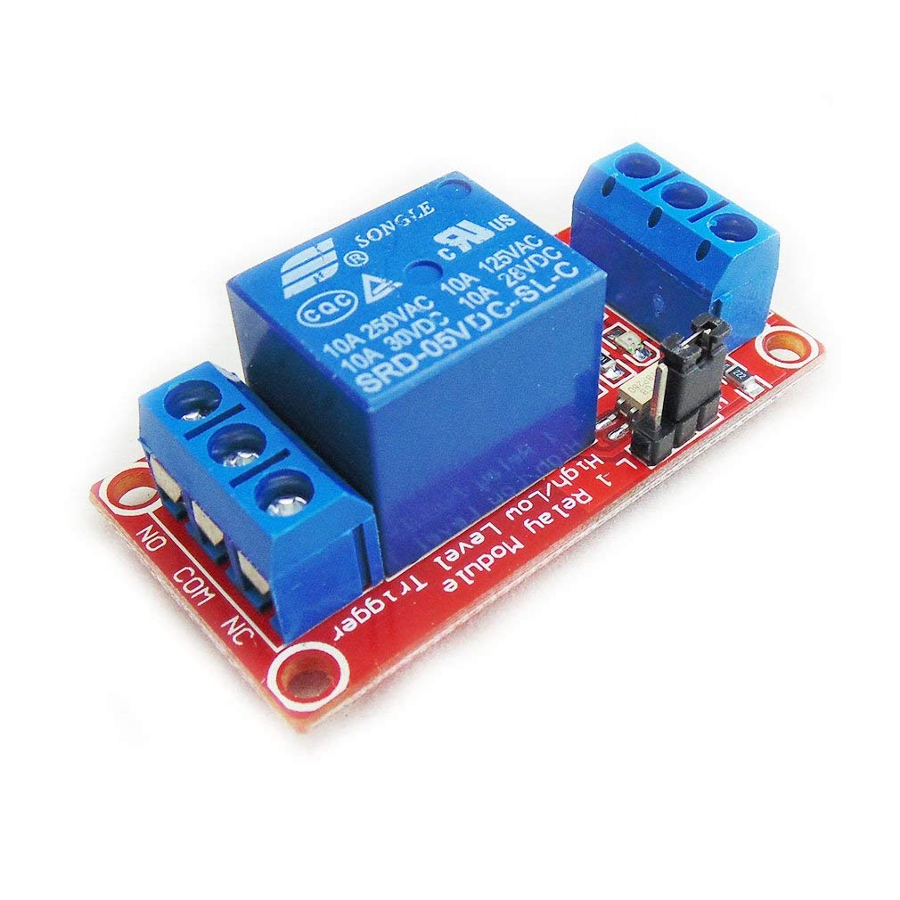 Hiletgo 2Pcs 5V One Channel Relay Module Relay Switch with OPTO Isolation High Low Level Trigger image number 3
