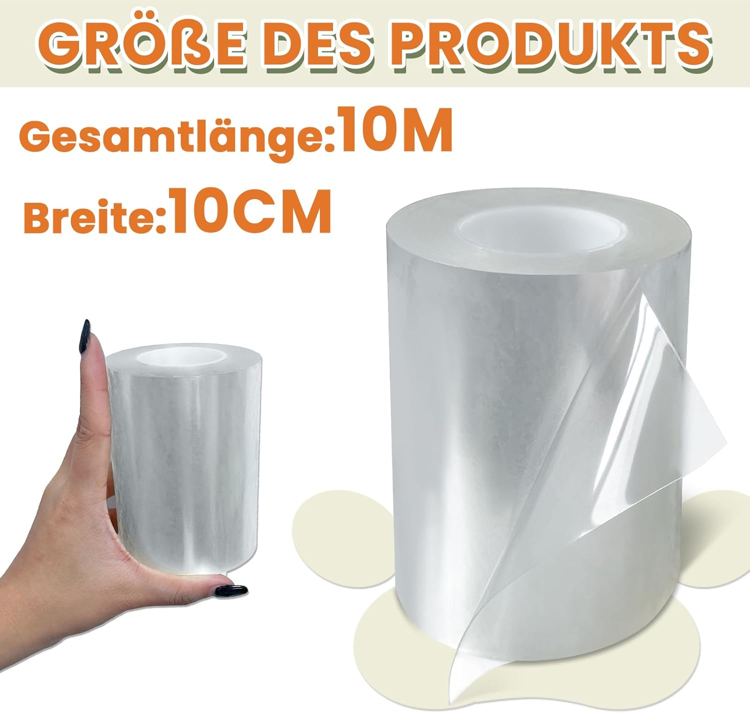 Scratch Protection Sofa Cat (10 Cm X 10 M) Cat Scratch Protection Sofa Transparent Furniture Protection Cat Training Exercise Band Surface Protection Furniture Couch Sofa Protection Furniture Couch image number 5