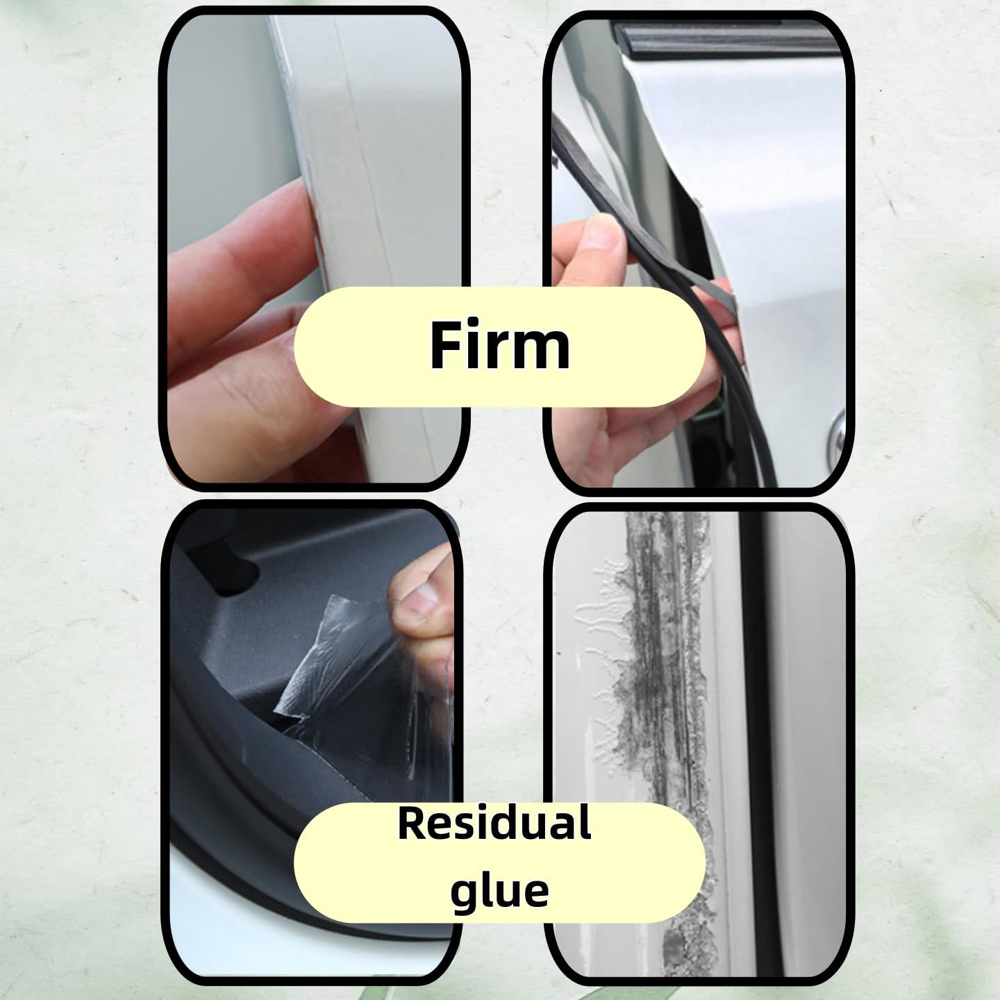 Clear Car Door Edge Guard Tape Invisible Anti,Edge Guards for Front and Rear Bumper Protection, Anti-Collision Protection Film,Resistant with Strong Adhesion Easy DIY Installation All image number 6