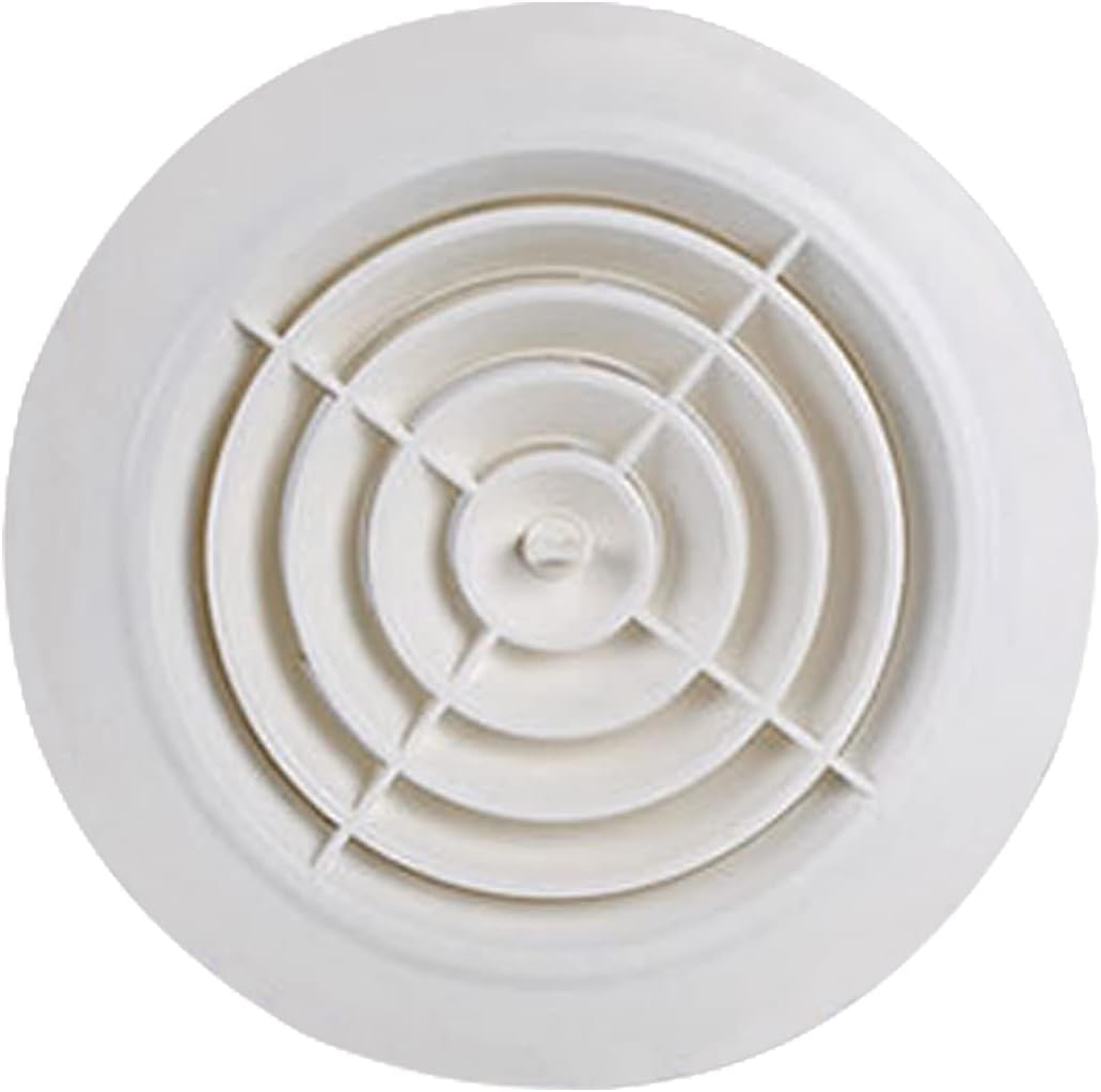 Air Ventilation, Adjustable round Exhaust Louver Grille Air Ventilation Duct Fan Outlet Vent Soffit Air Vent for House Bathroom Kitchen Ventilation (75Mm/100Mm/150Mm)