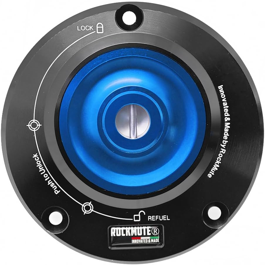 Keylock Fuel Tank Cap for HONDA MSX125/GROM 2017-2020, CBR250RR 2017-2022, CB300R 2019 2020 Motorcycle Gas Cover Replacement (Black)