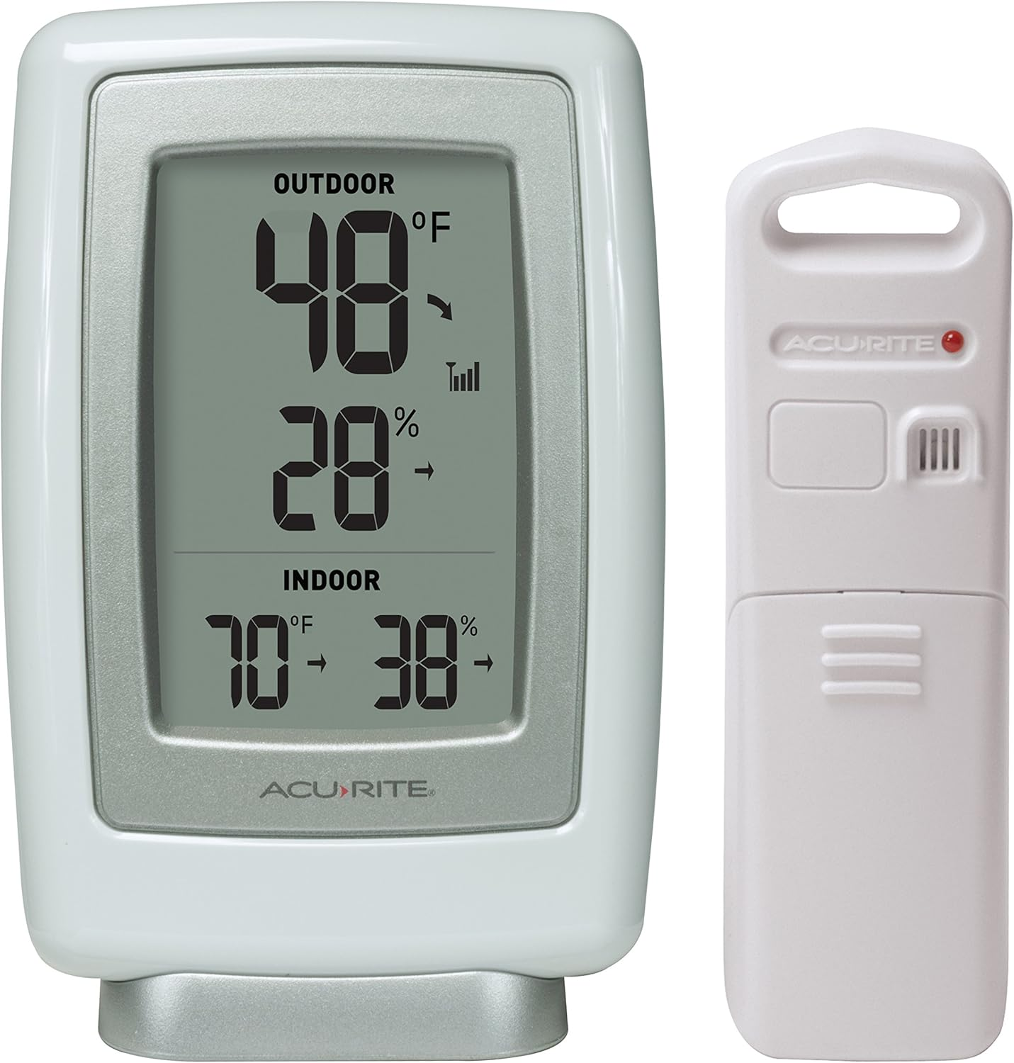 Acurite 00611A3 Wireless Indoor/Outdoor Thermometer and Humidity Sensor