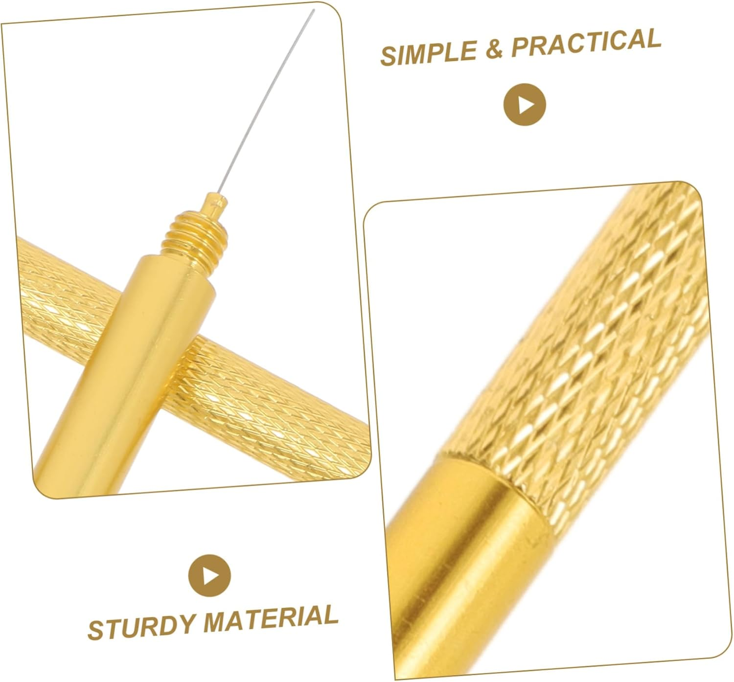 Angoily 2Pcs Touch-Up Paint Pen Slanting Tip Car Scratch Repair Multifunctional Line Drawing Applicator image number 4