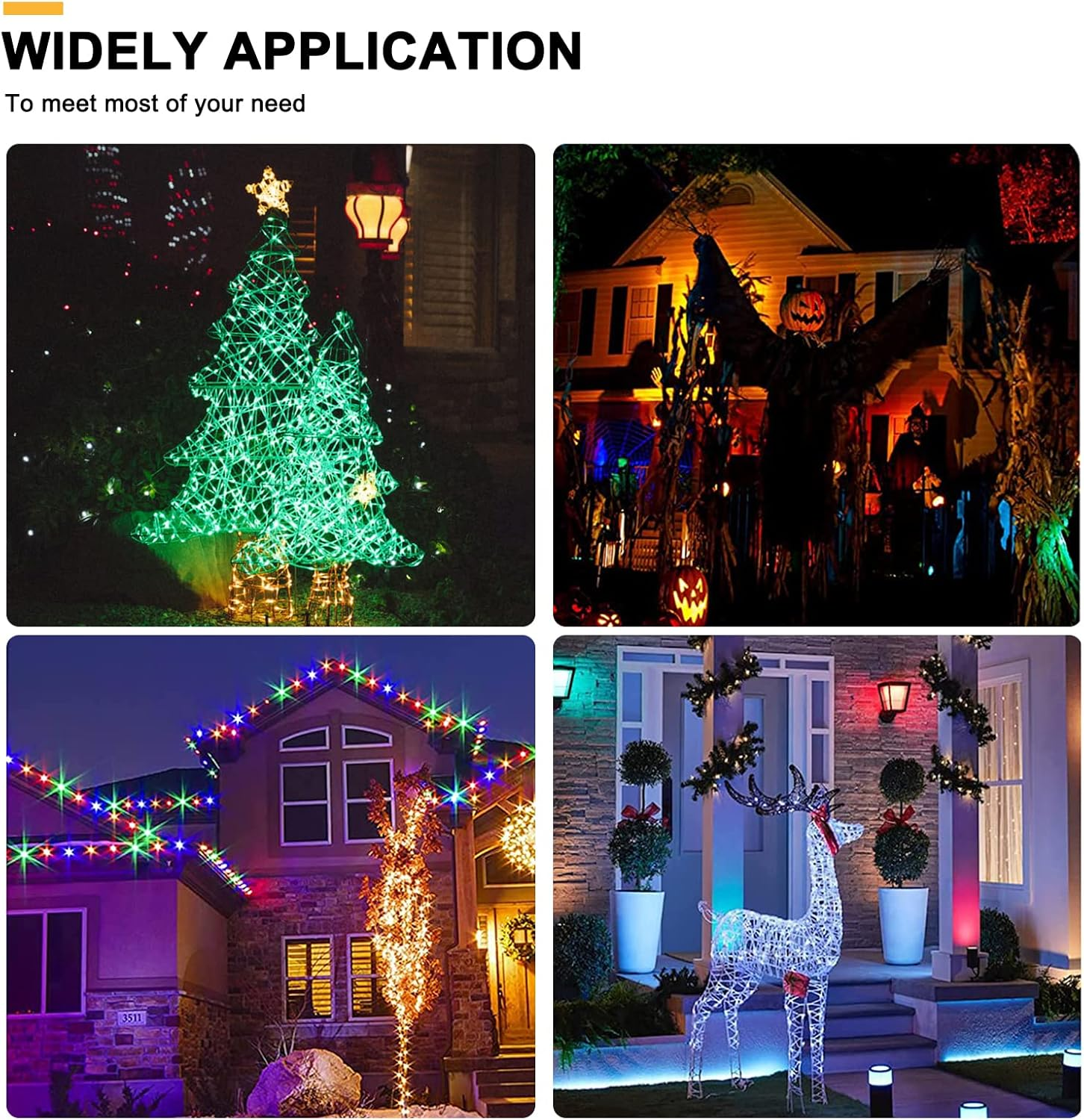 Belaufe LED Colourful Light Bulbs E27 3 W, E27 Coloured LED Bulbs, Decorative LED Lamp Outdoor, 220 V AC, Mixed Colours, Red, Green, Blue, Yellow, Orange, Pack of 20 image number 1