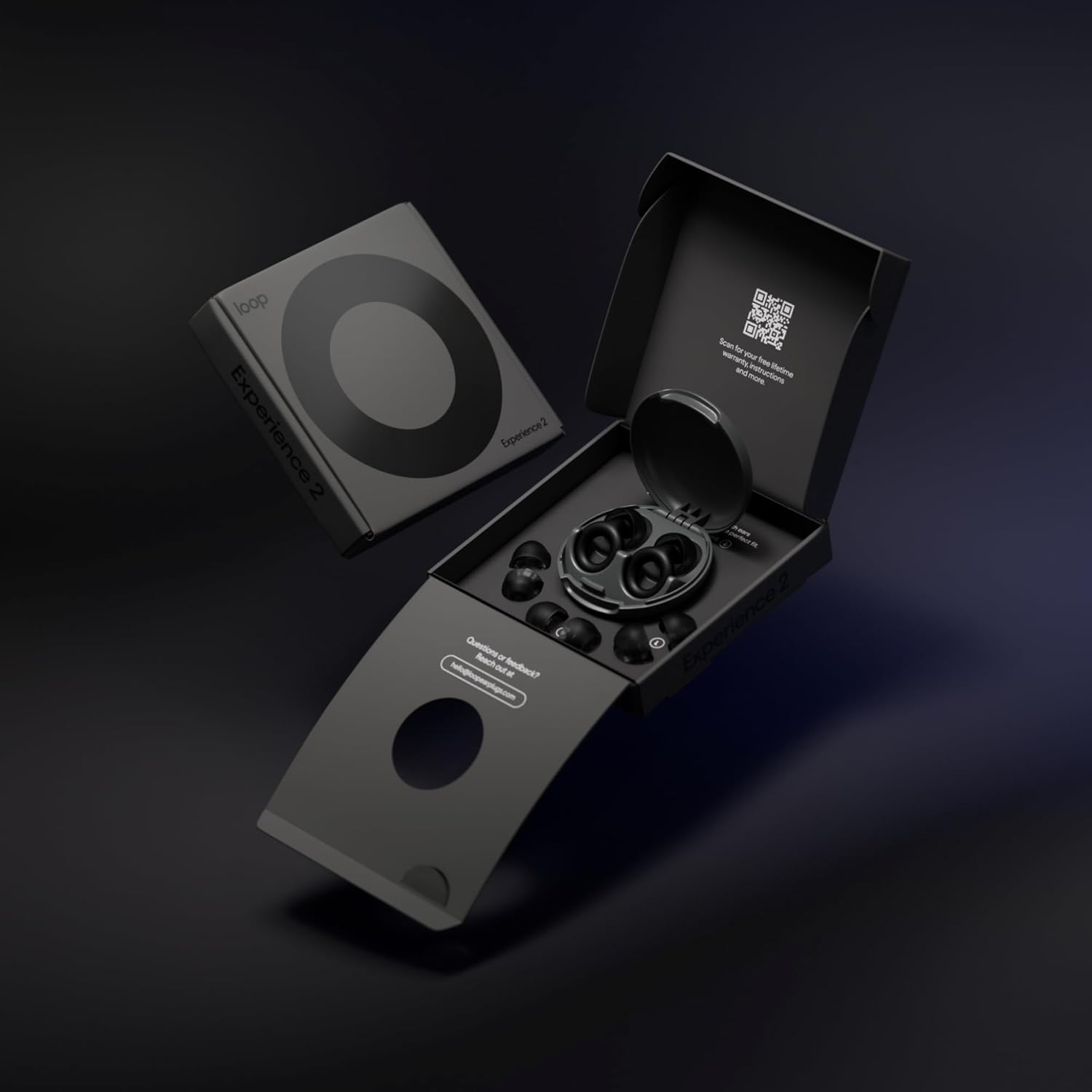 Loop Experience 2 Ear Plugs &ndash; Stylish Certified Hearing Protection for Concerts & Festivals, Live Events, Musicians, Sports, Djs and Nightlife &ndash; 17Db Noise Reduction Earplugs (High-Fidelity) image number 3