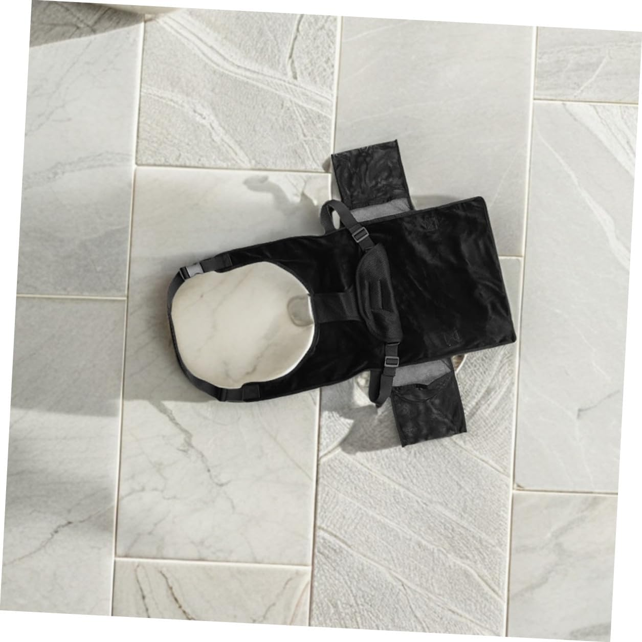 SUPVOX Airplane Travel Bed Portable Lightweight Foldable Seat Extender with Travel Footrest Flight for Long Distance Trips image number 4