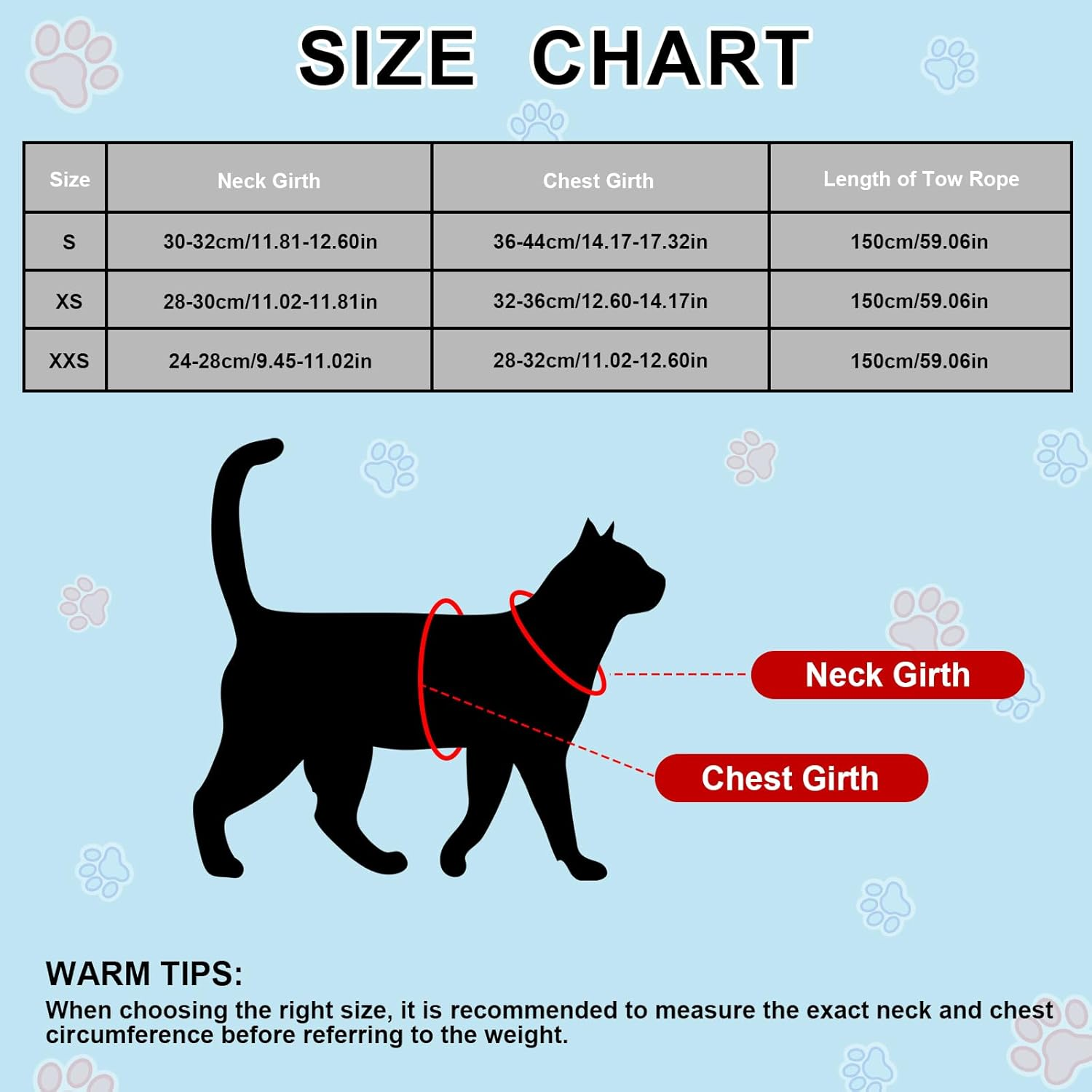 Breathable Cat Harness Set, Dogs Escape Proof Reflective Harness, Durable Adjustable Cat Harness with Lead, Cat Harness Escape Proof for Outdoor Walks (M, Black) image number 6