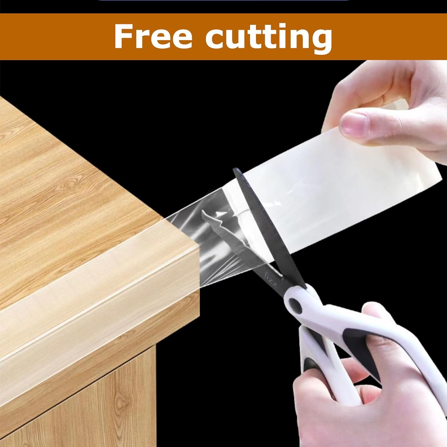 Cokimego Baby Proofing, Edge Protector Strip Clear, Soft Corner Protectors with Upgraded Pre-Taped Strong Adhesive, Edge Protectors for Sharp Corners of Cabinets, Tables, Drawers (W-1.2In L-9.84Ft) image number 5