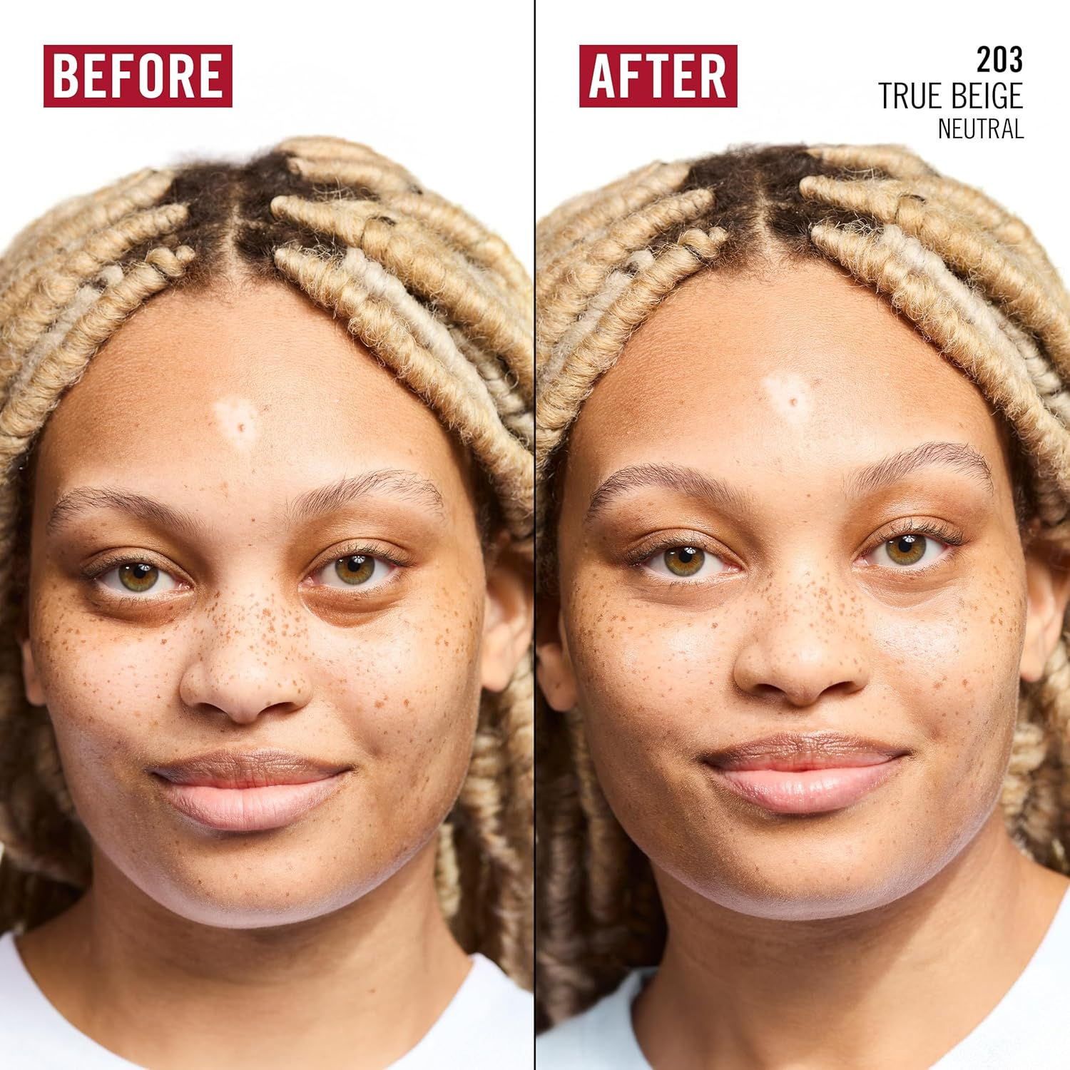 Rimmel London Kind and Free Glow It up Moisturising Skin Tint, 203 True Beige, 30 Ml image number 4