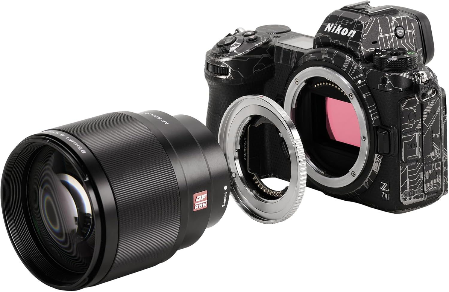 VILTROX E-Z Autofocus Lens Mount Adapter Ring, Auto Focus Lens Adapter for Sony E-Mount Lens to Nikon Z-Mount Camera Autofocus Adapter image number 3